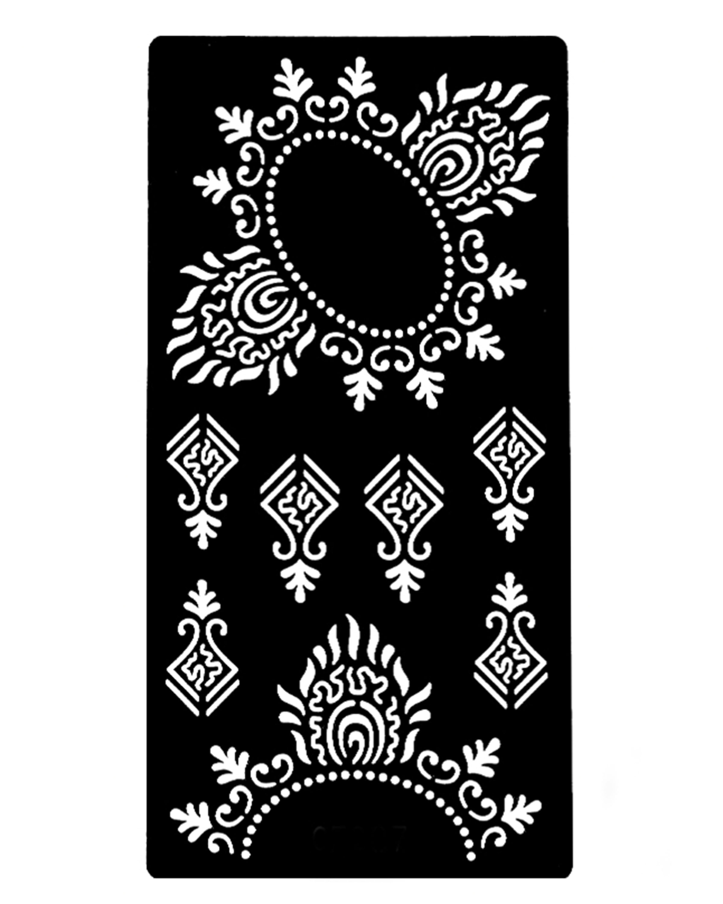 Henna templates sheet