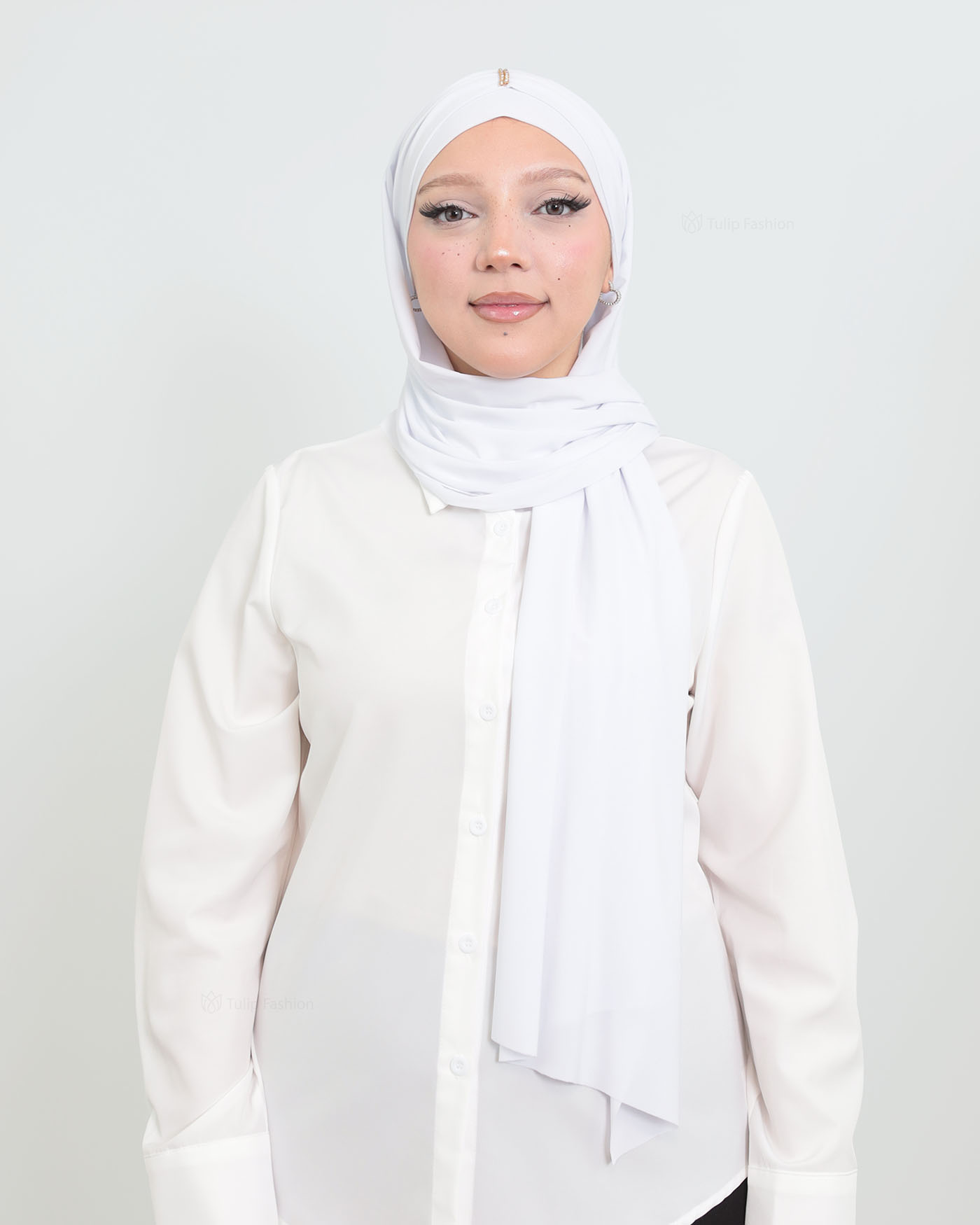 Turban - Soraya - Vit