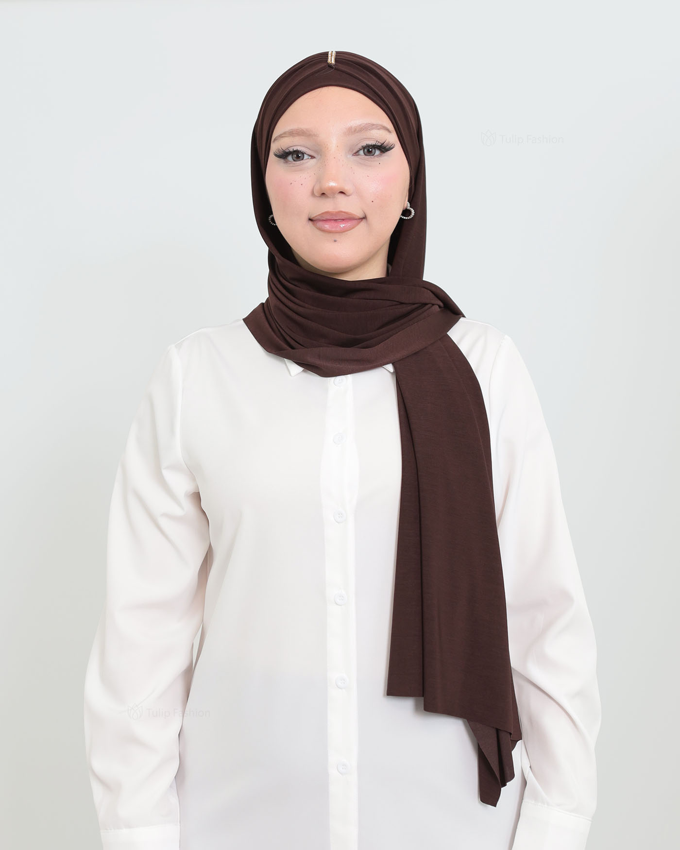 Turban - Soraya - Mörkbrun