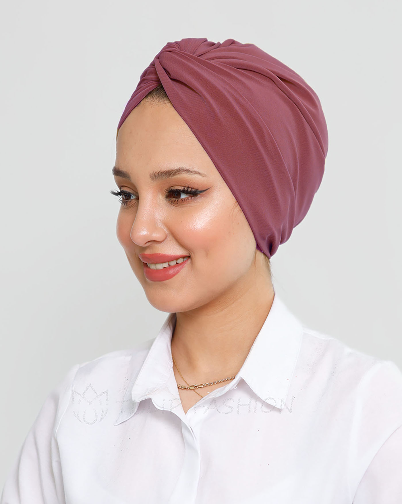 Turban - Olivine - Rosa