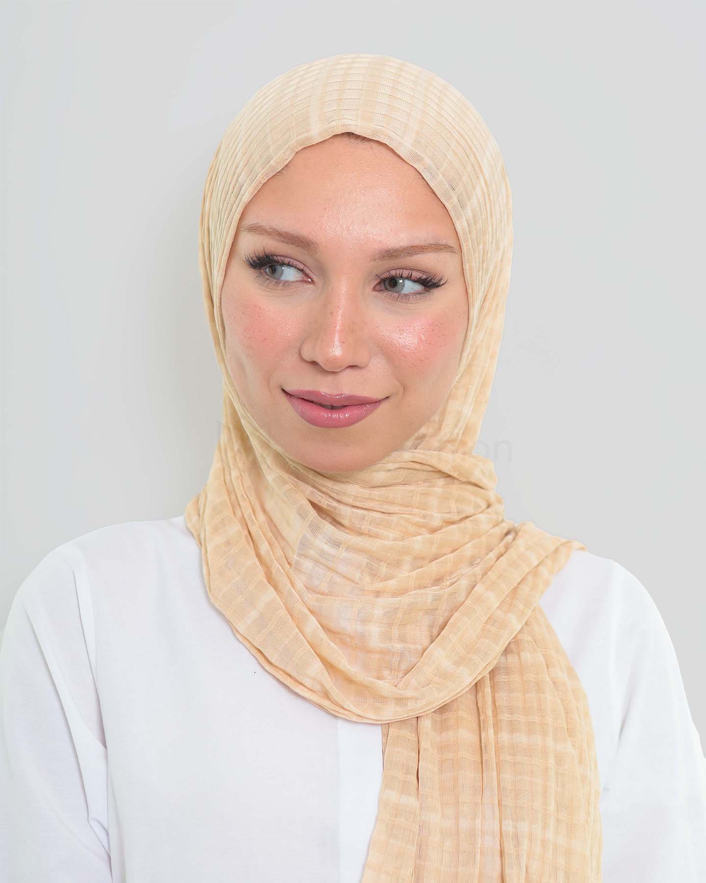 Hijab - Cotton Cube - Kamel Beige