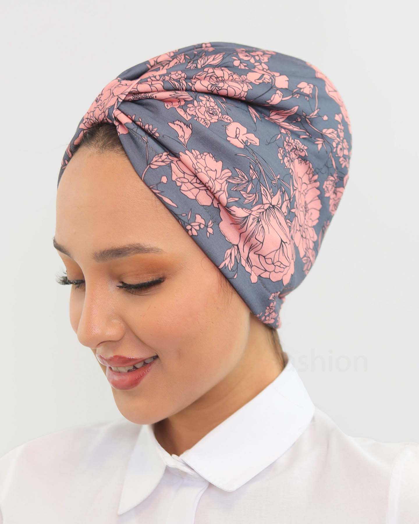 Turban - Anne - Grå
