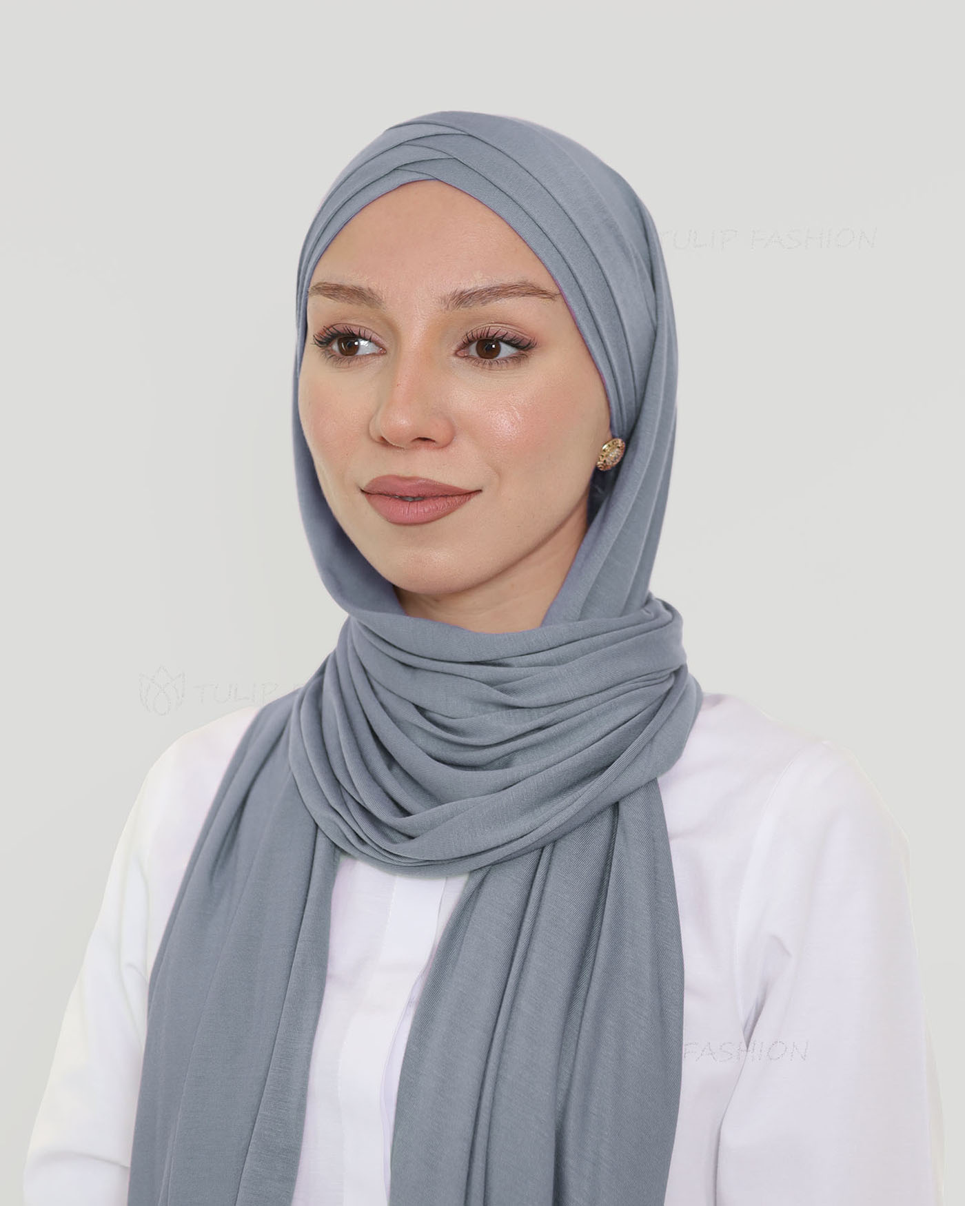 Hijab - Instant Jersey Cross - Grå