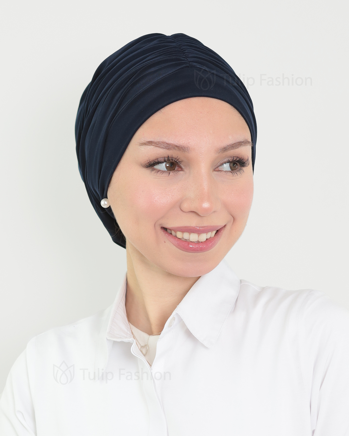 Turban - Martha - Midnattsblå