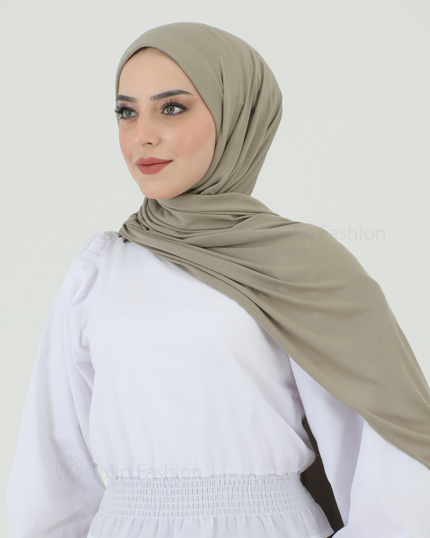 Hijab - Instant Jersey - Pistaschgrön