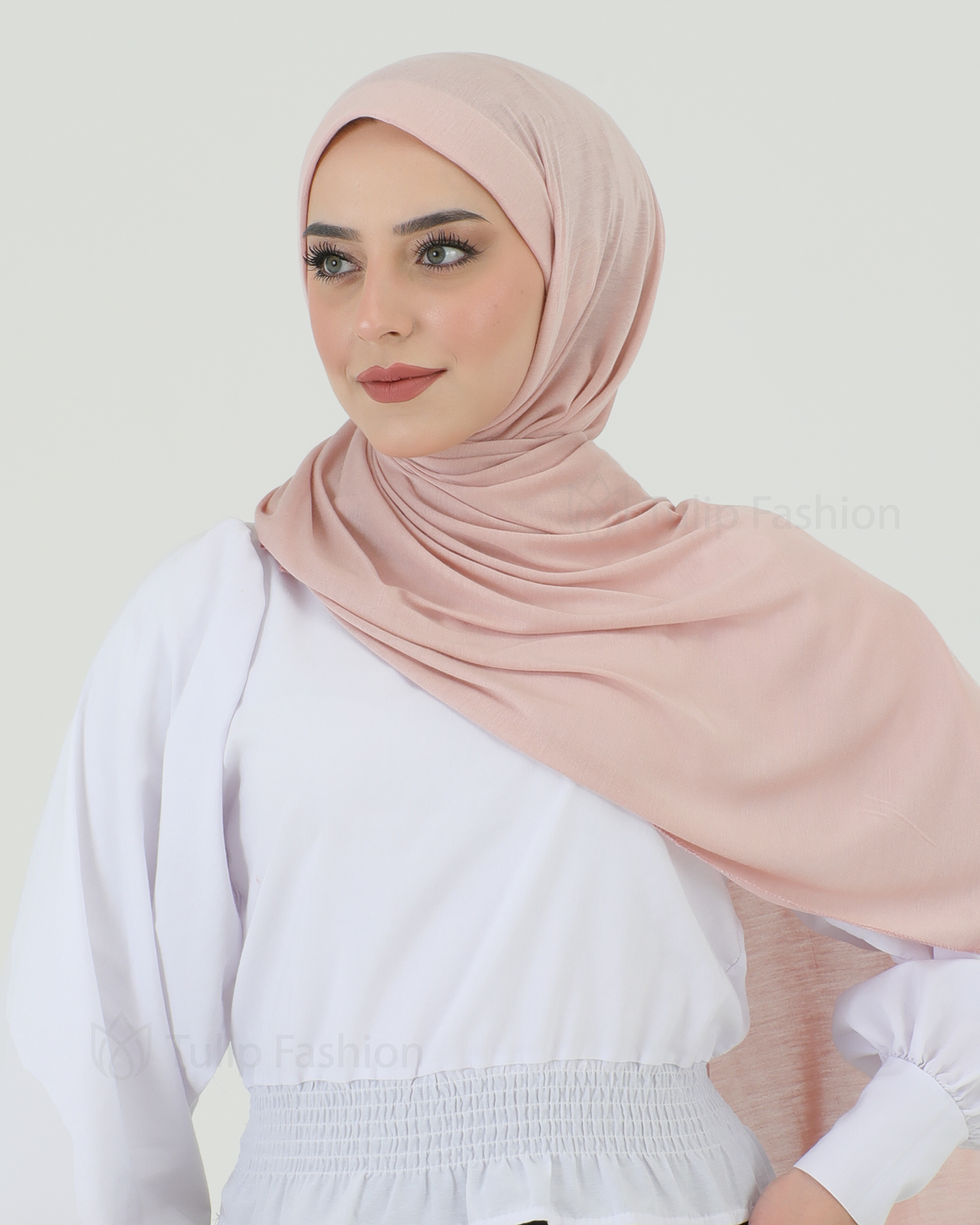 Hijab - Instant Jersey - Ljusrosa