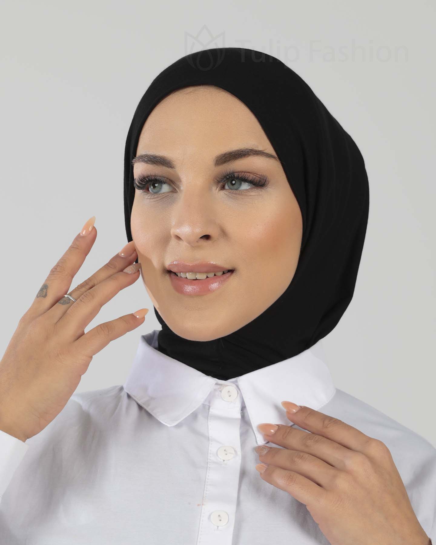 Hijab - Al Amira Instant Jersey - Svart