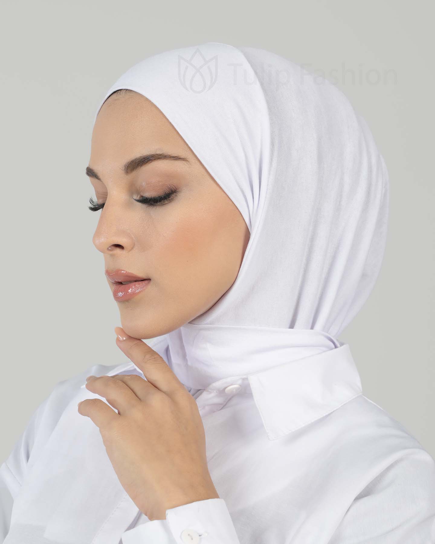 Hijab - Al Amira Instant Jersey - Vit