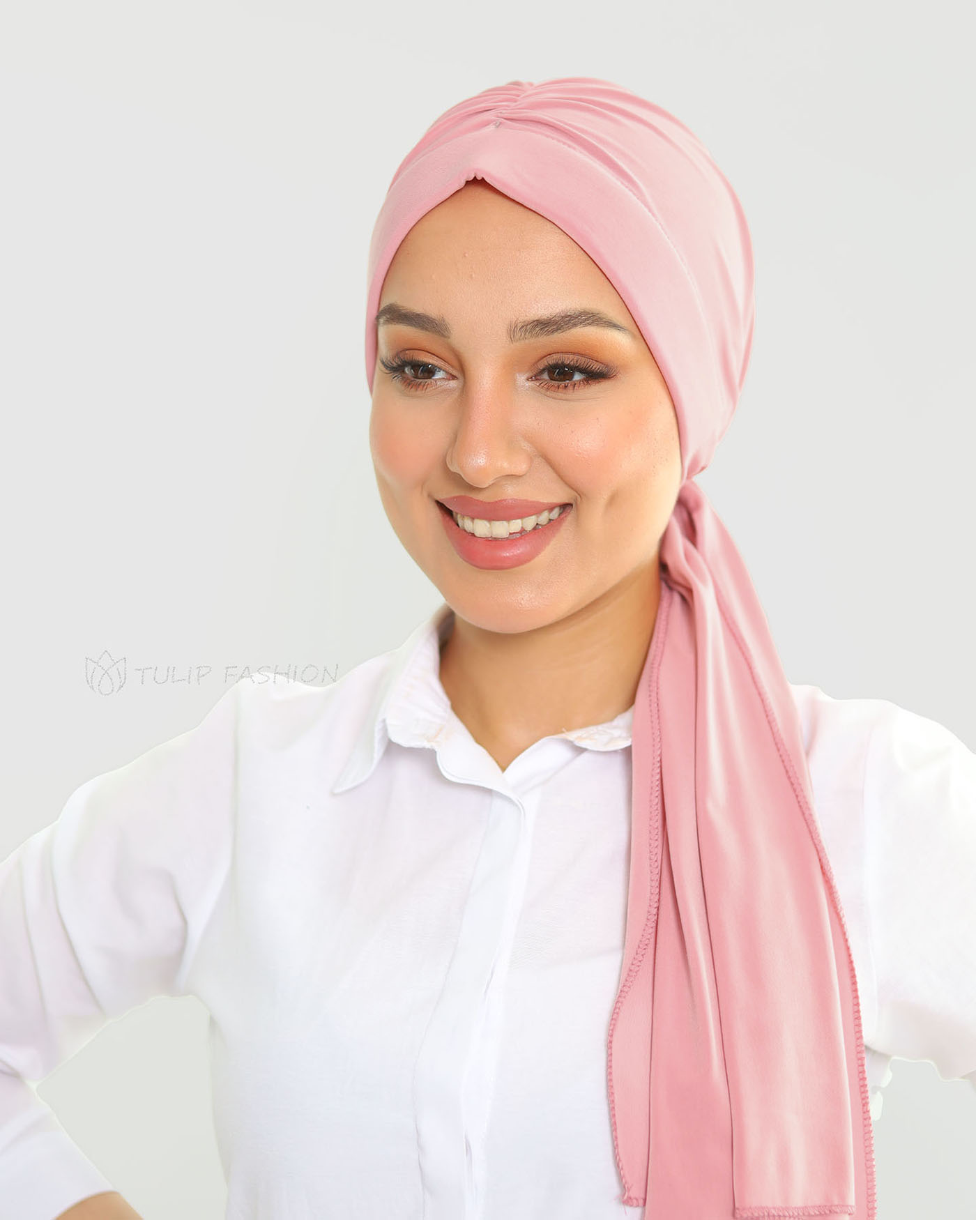 Turban - Fay - Ljusrosa