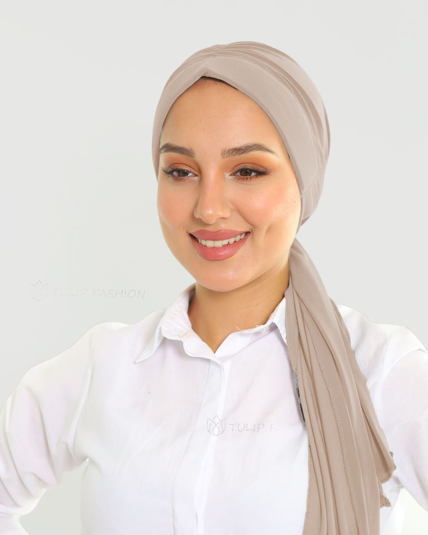 Turban - Fay - Brunt socker