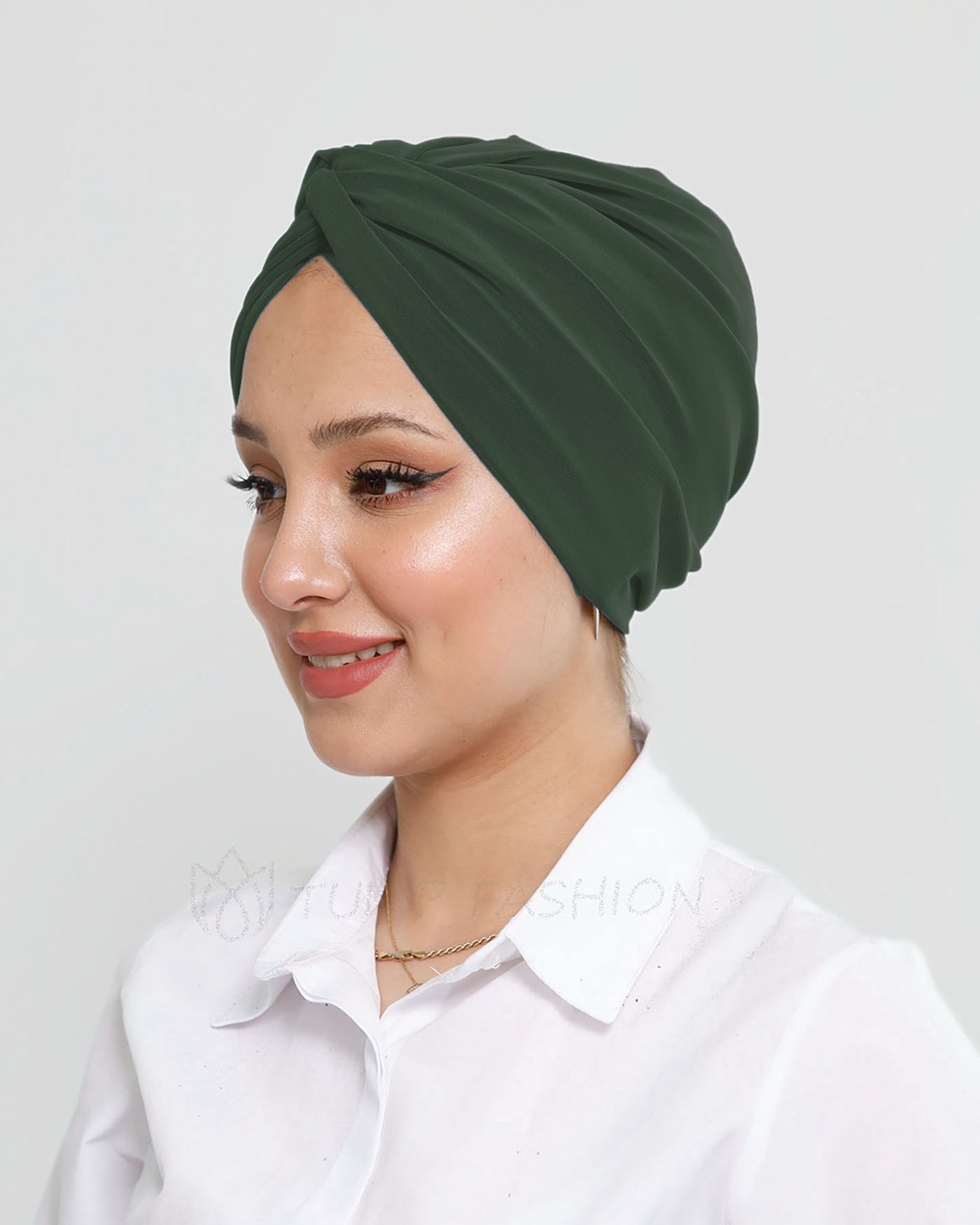 Turban - Olivine - Olivgrön