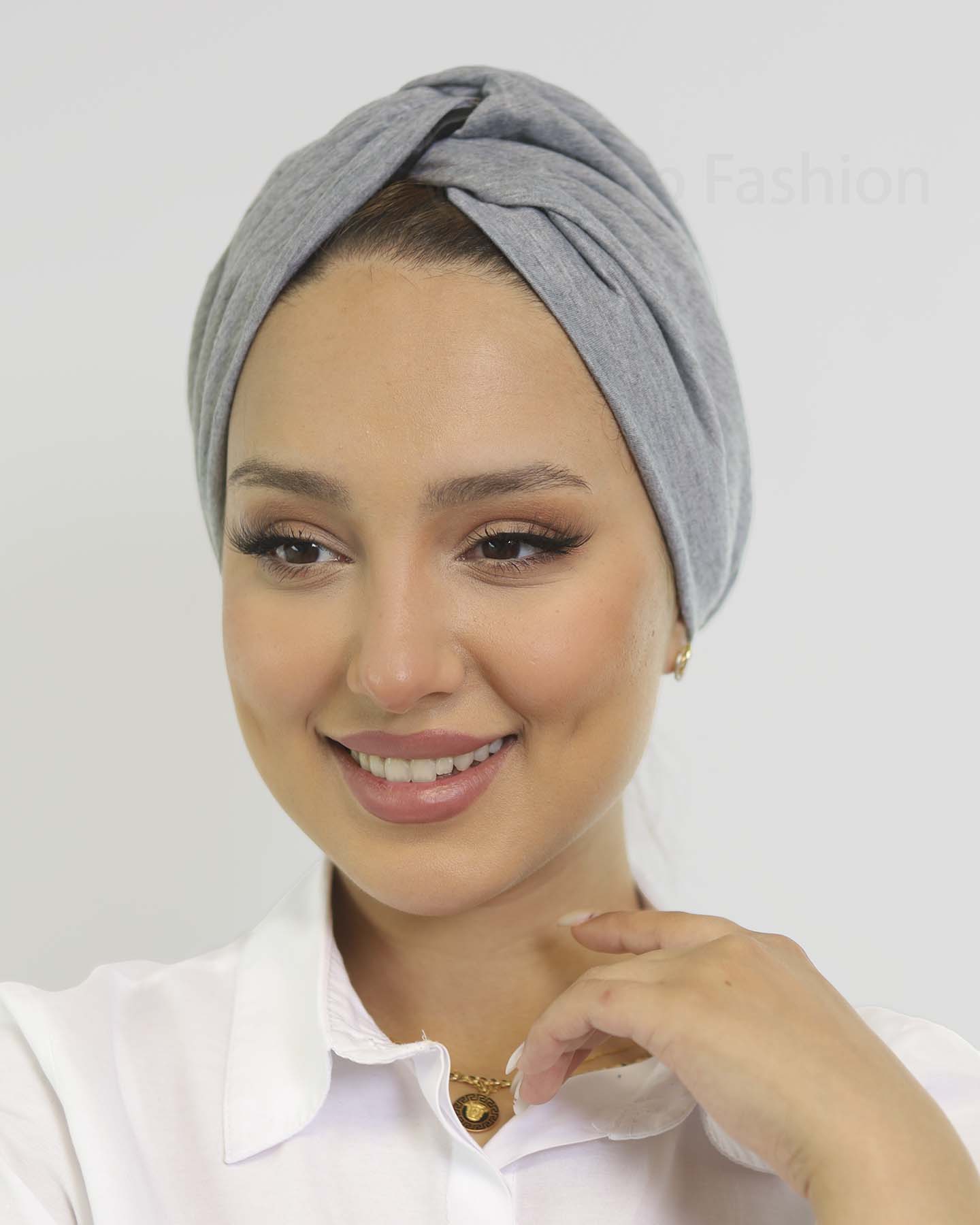 Turban - Teresa - Grå