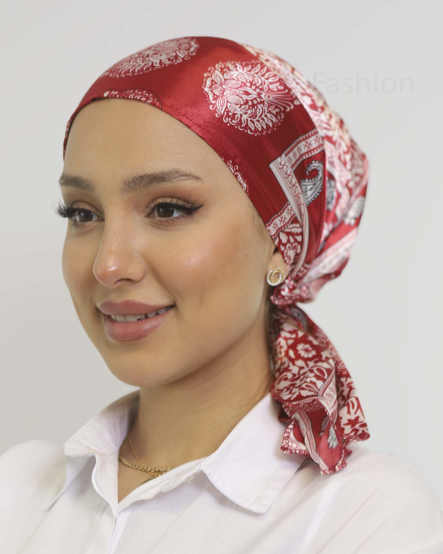 Turban - Gestina - Maroon