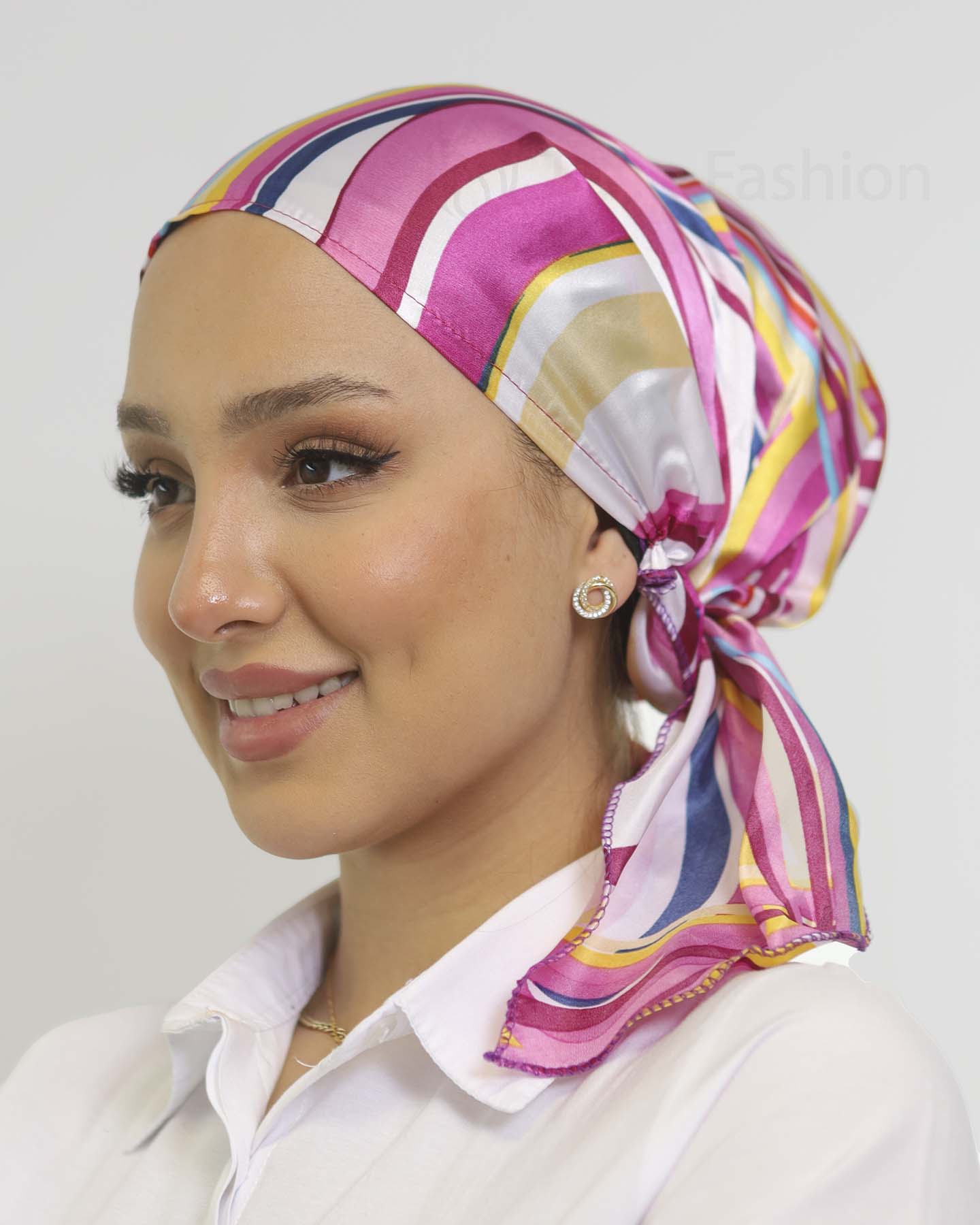Turban - Gestina - Fuchsia