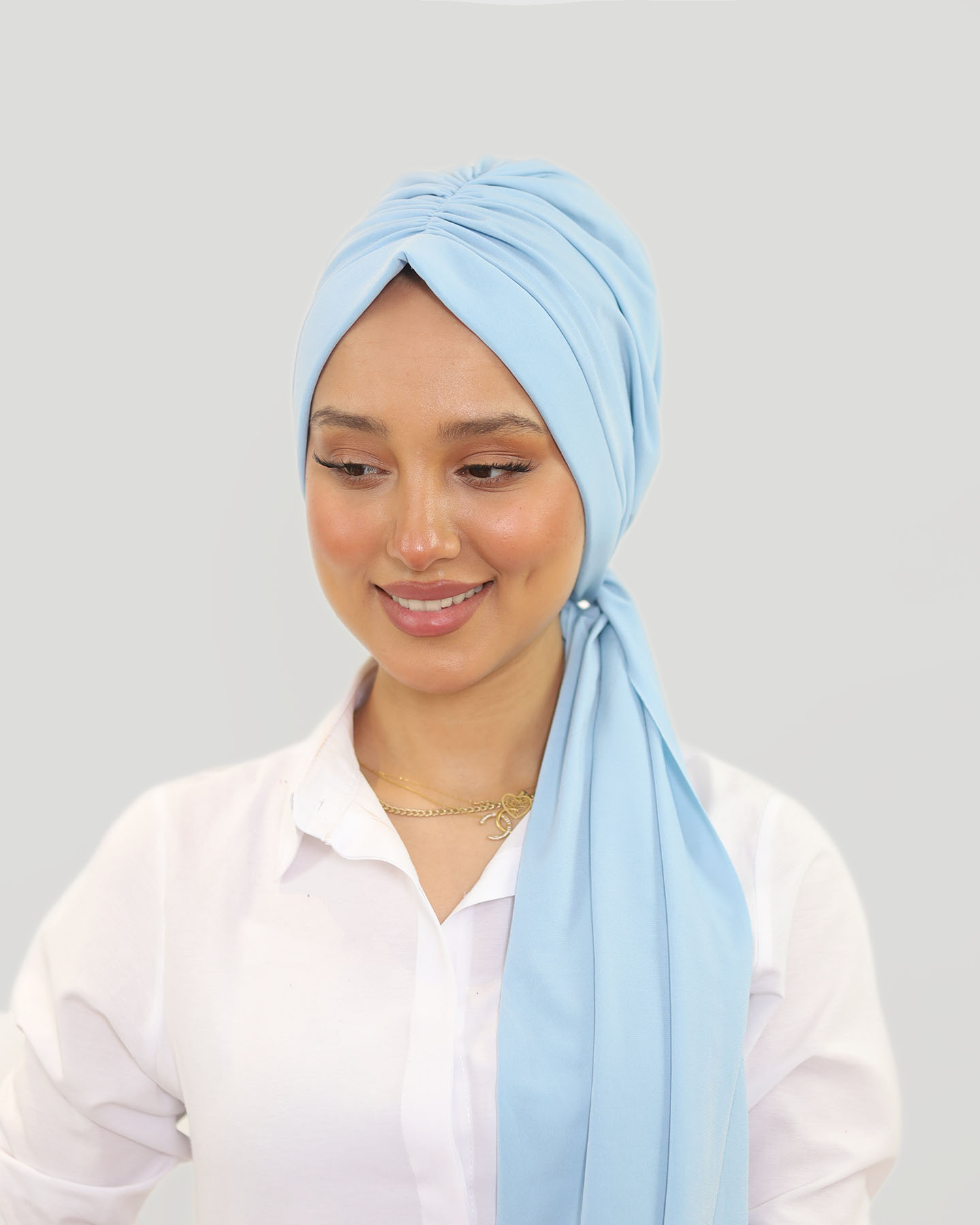 Turban - Fay - Himmelsblå