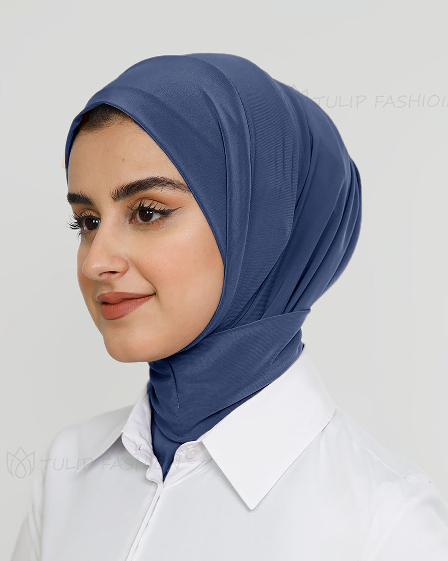 Al Amira Instant Hijab - Royal Blue