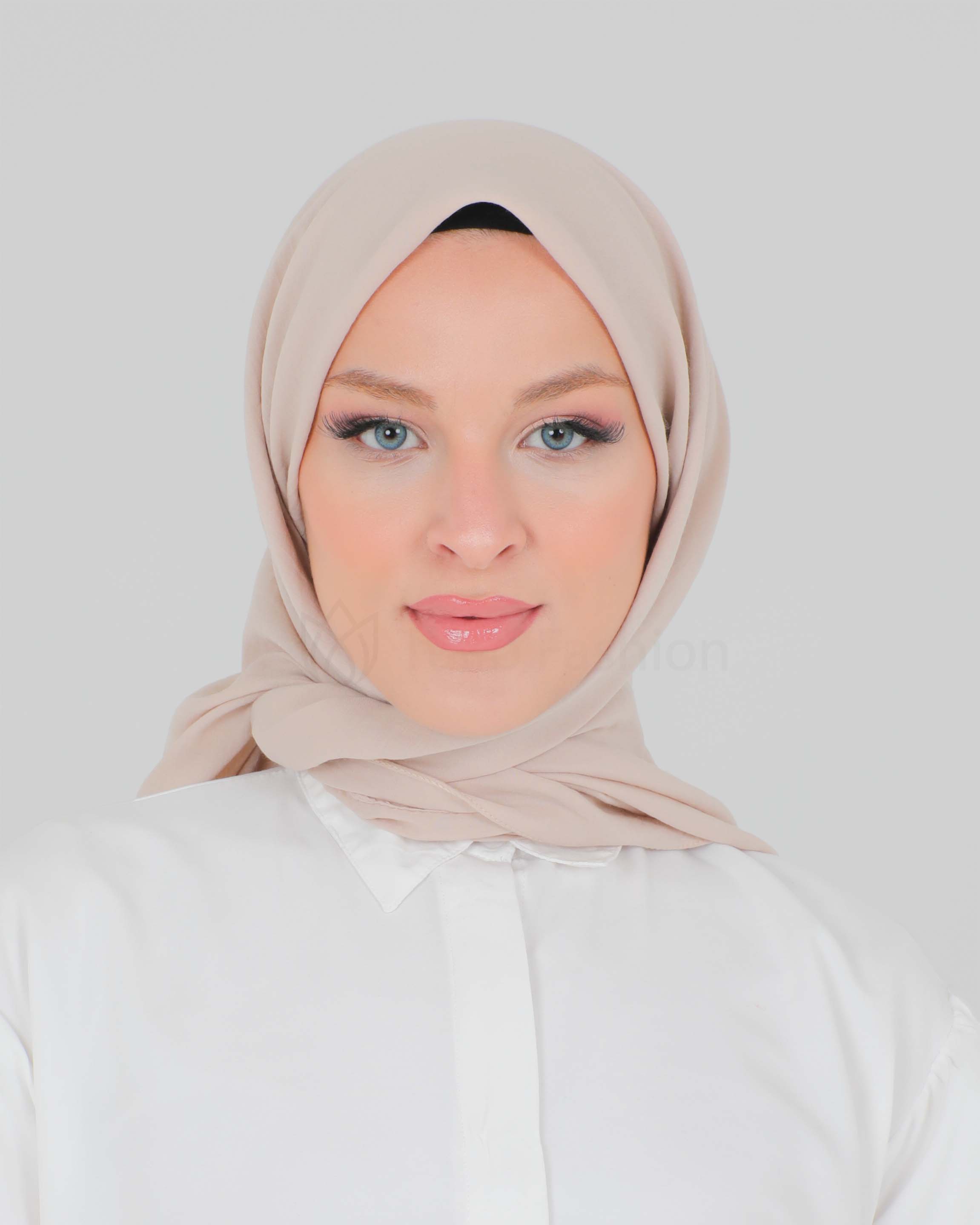 Hijab - Square cotton roma - Beige