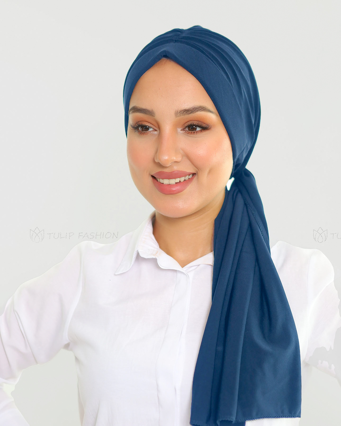 Turban - Fay - Royal Blå