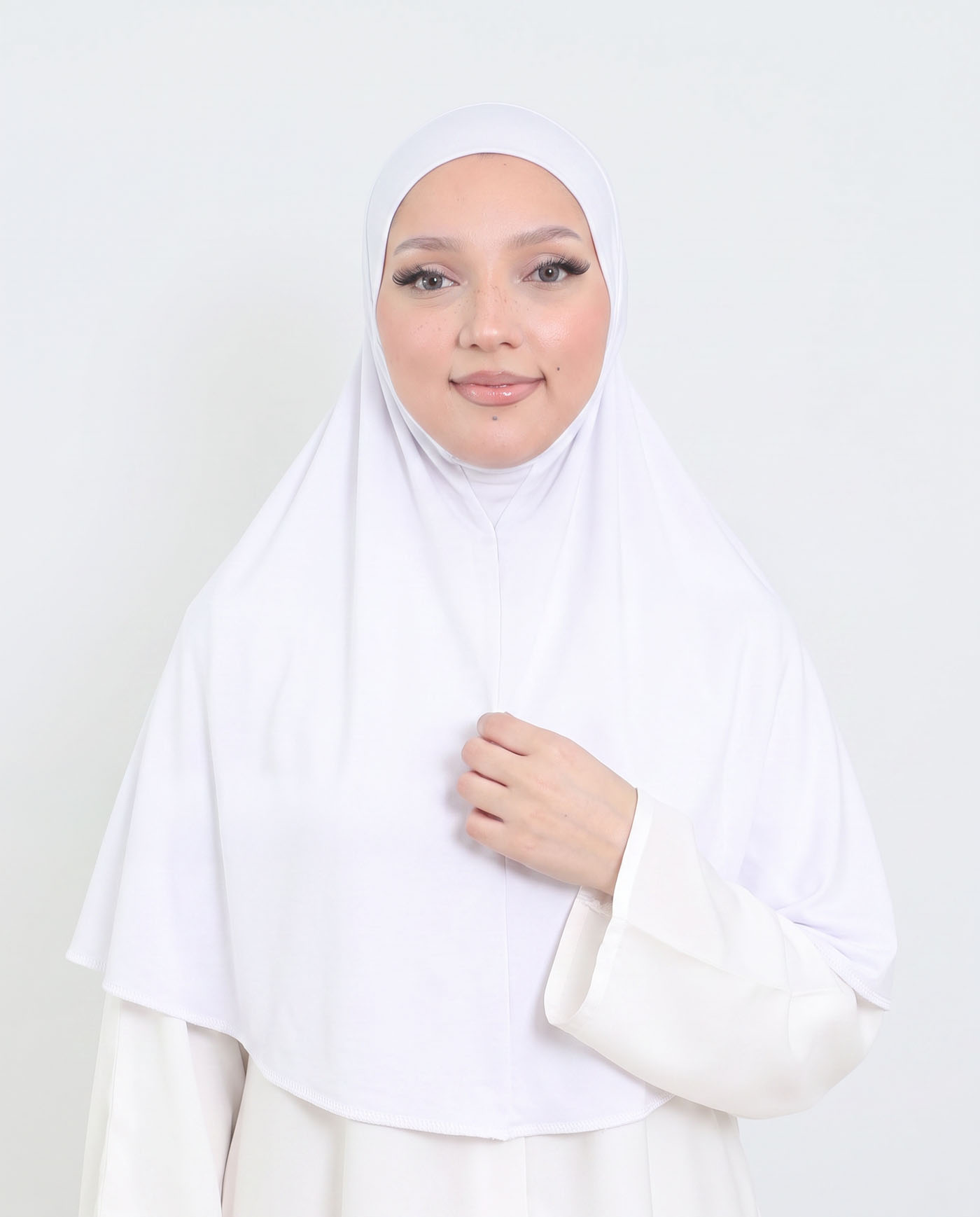 Hijab - Al Amira X-Large - En del - Vit