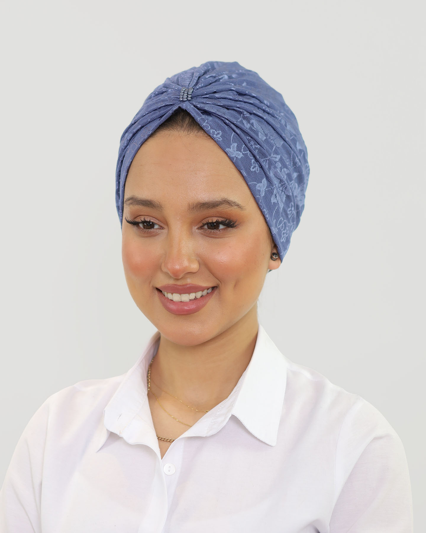 Turban - Lusia - Blå