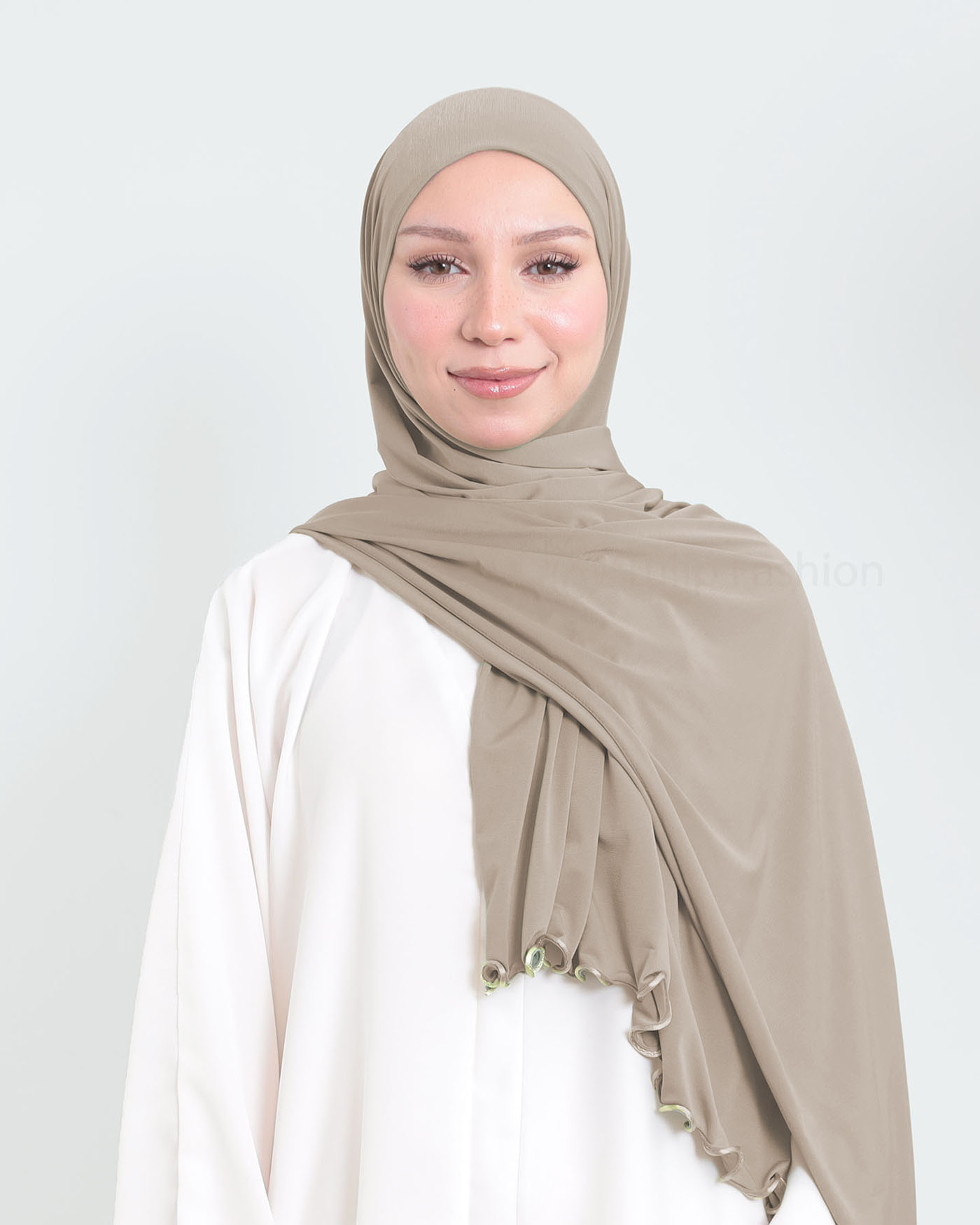 Hijab - Lycra - Hassel Brun