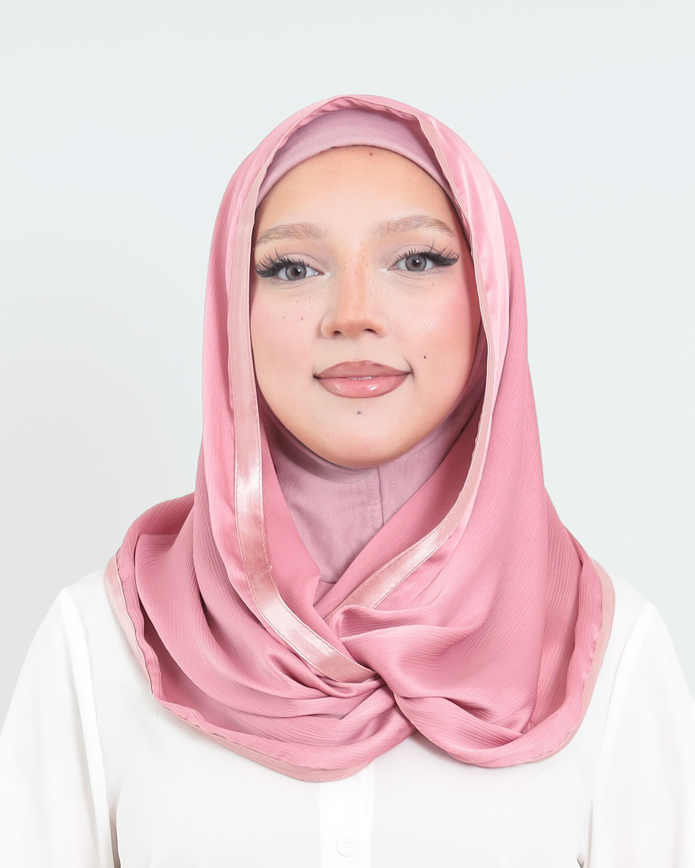 Hijab - Instant Satin - Rosa