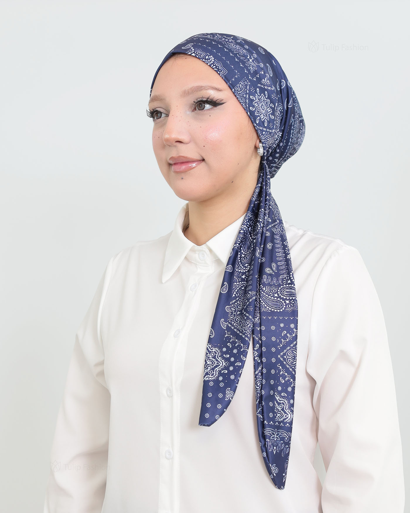 Turban - Allison - Marinblå