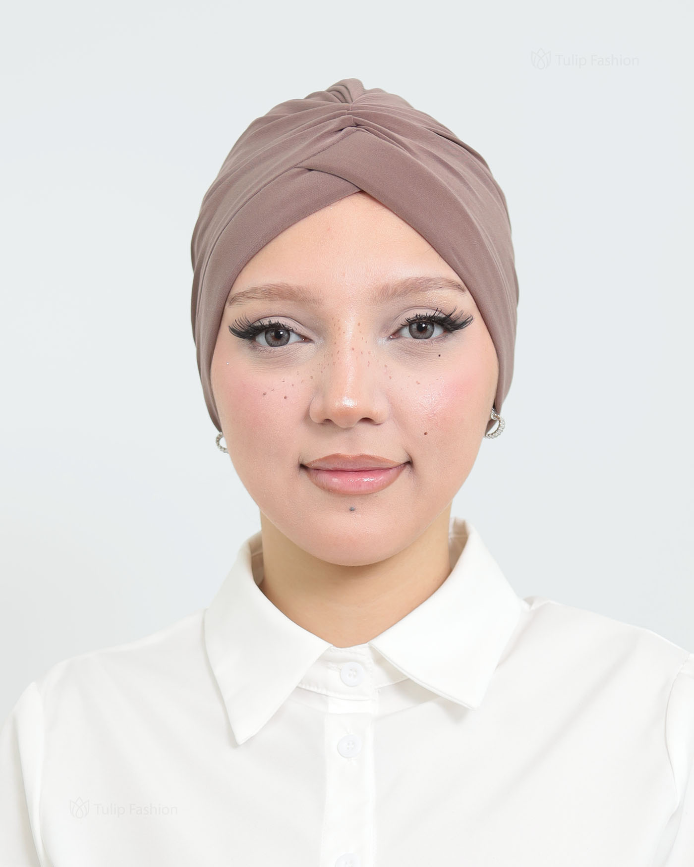 Turban - Stefana - Gammal Mauve