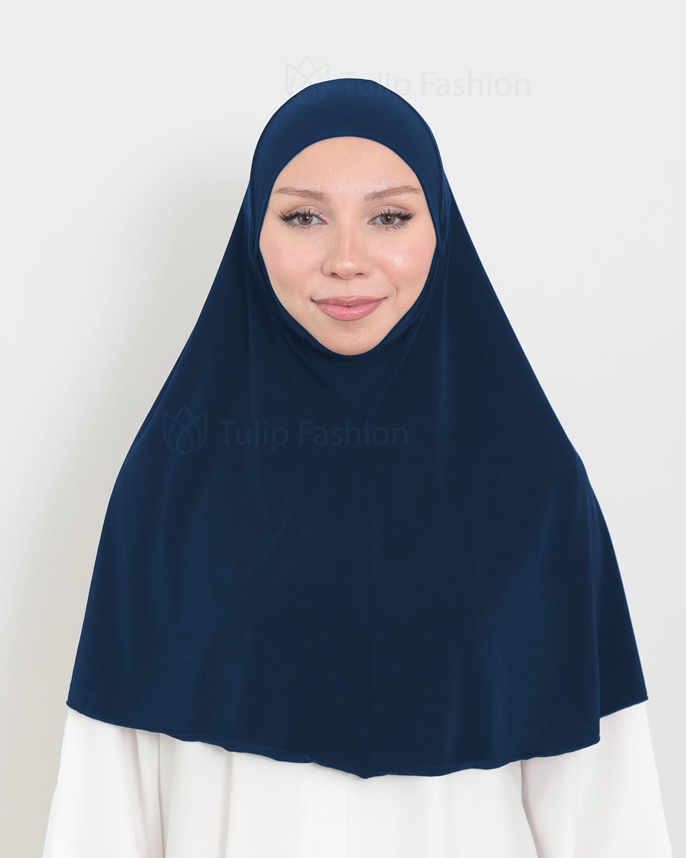 Hijab - Al Amira X-Large Lycra - Midnattsblå