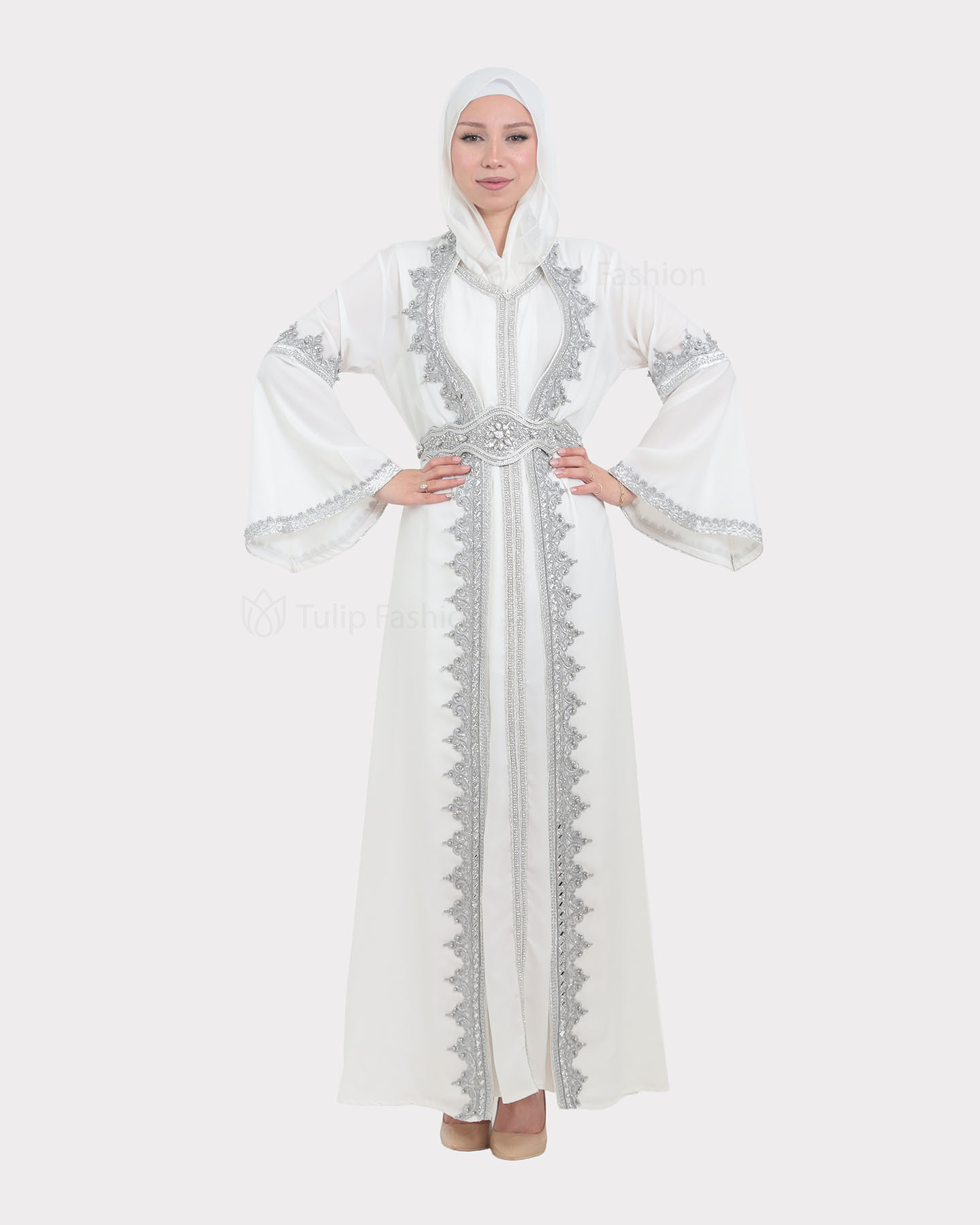 Abaya - White