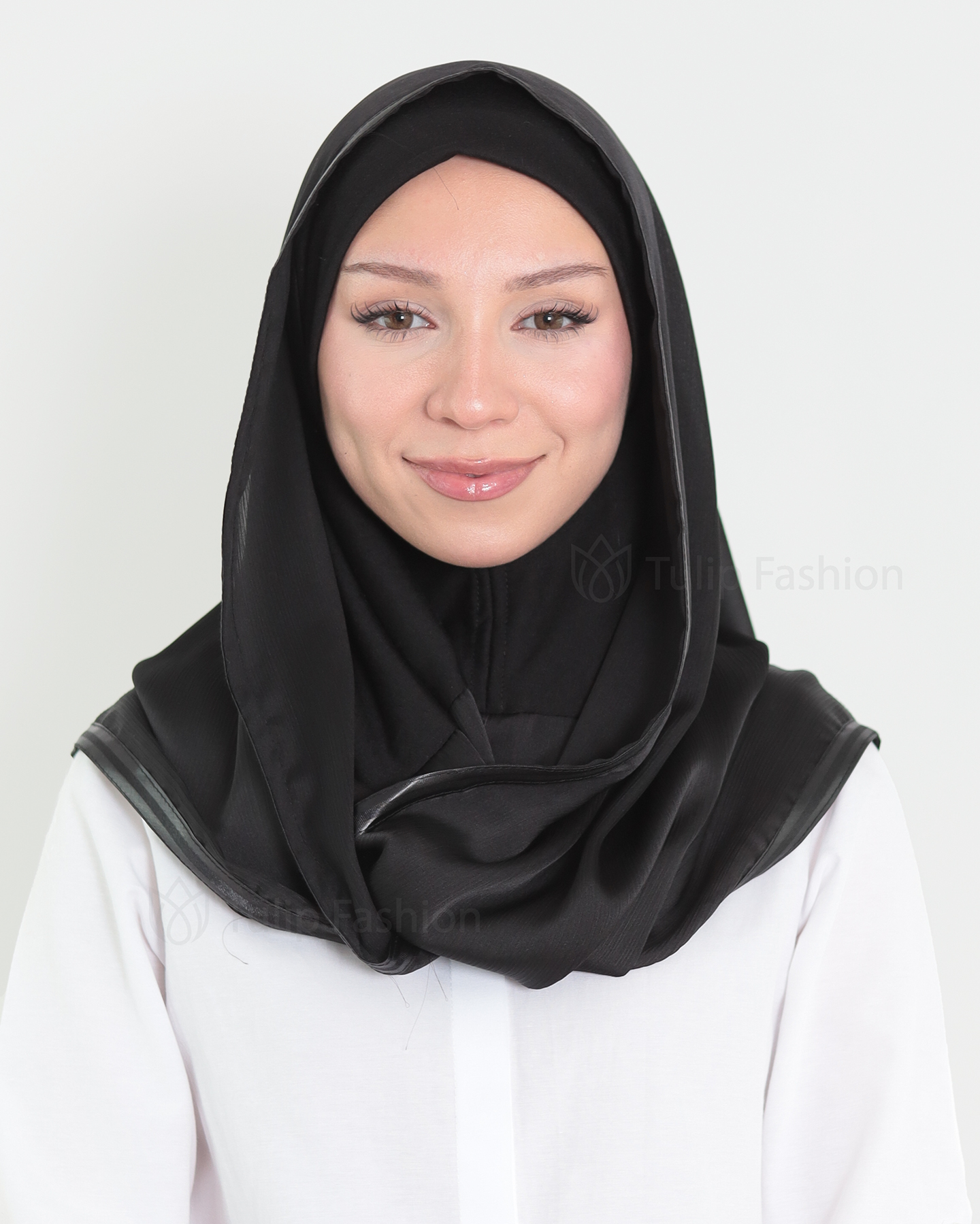 Hijab - Instant Satin - Svart