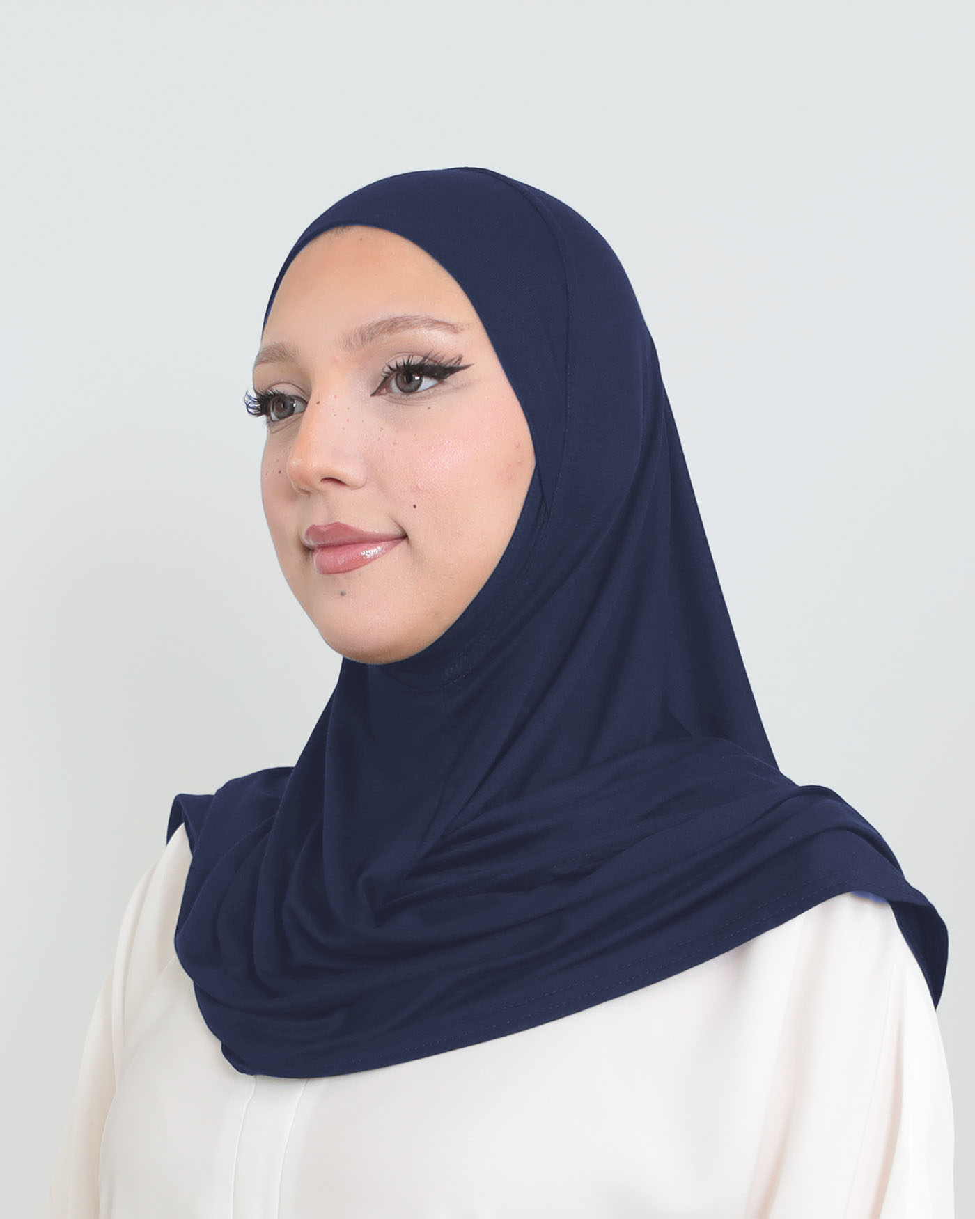 Hijab - Instant Square Jersey - Midnattsblå