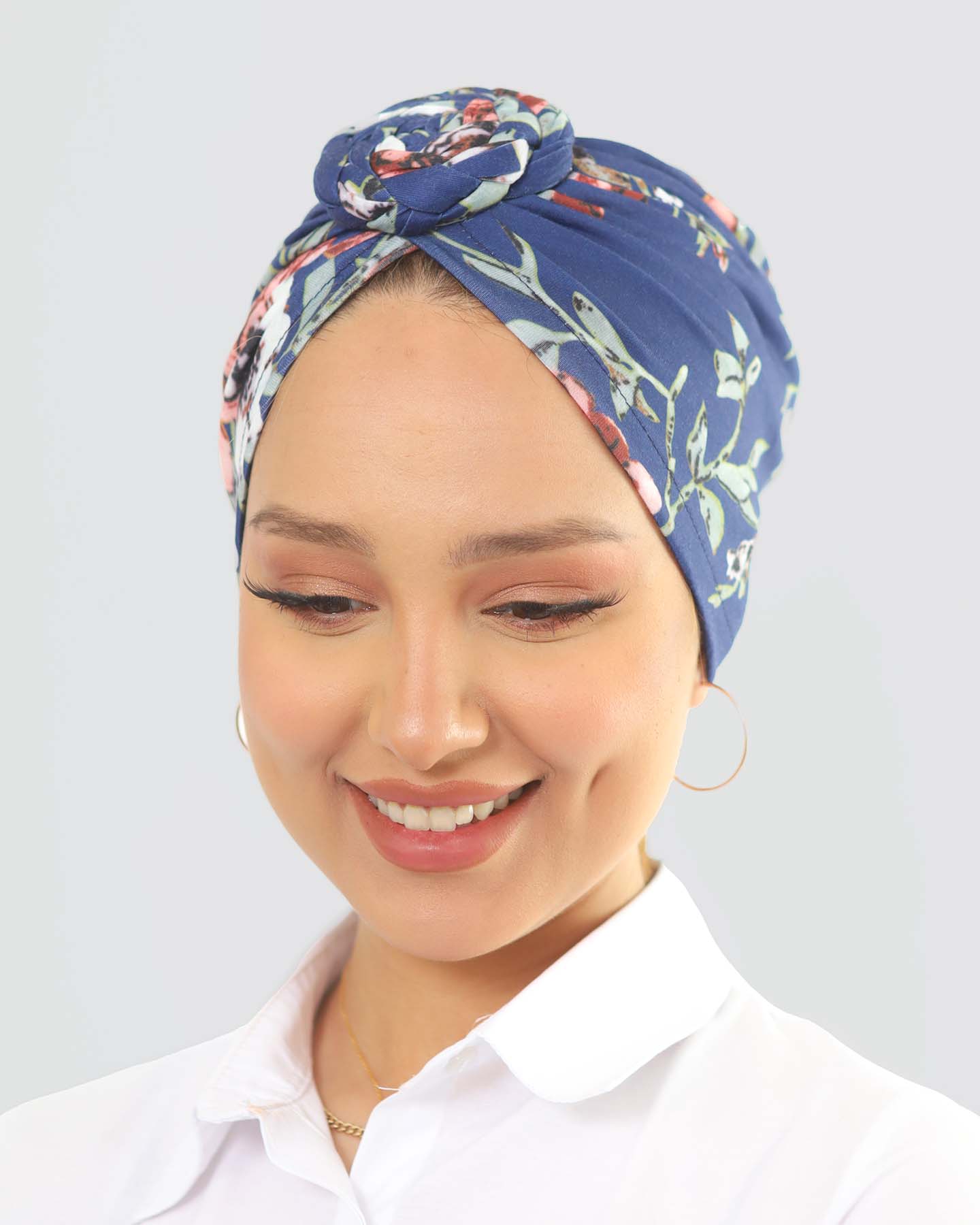 Turban - Fiona - Marinblå