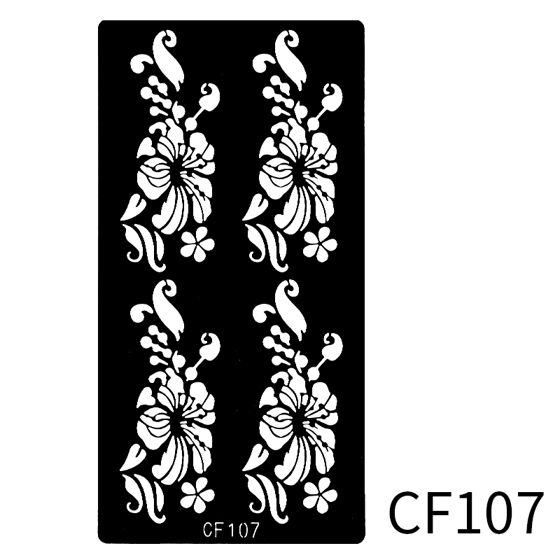 Henna templates sheet