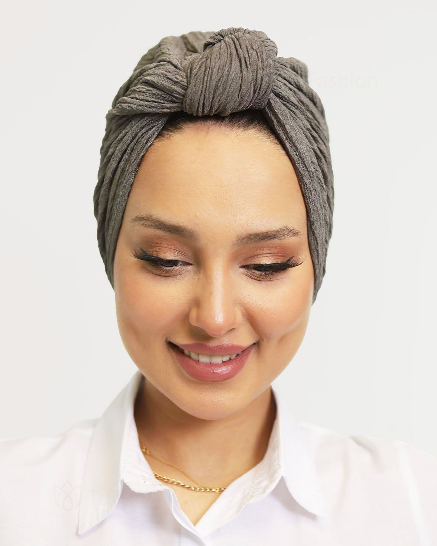 Turban - Andrea - Grå
