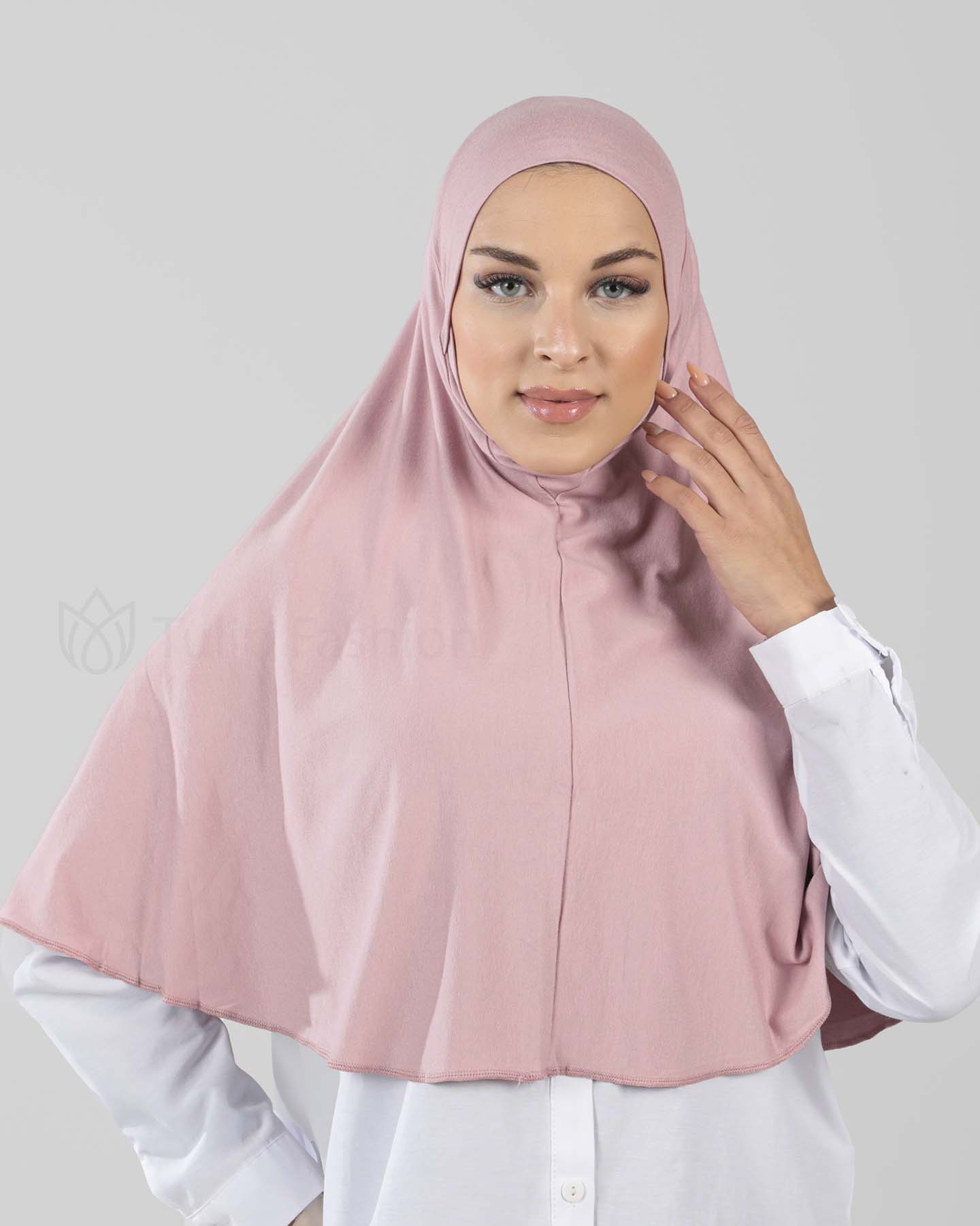 Hijab - Al Amira X-Large - En del - Rosa