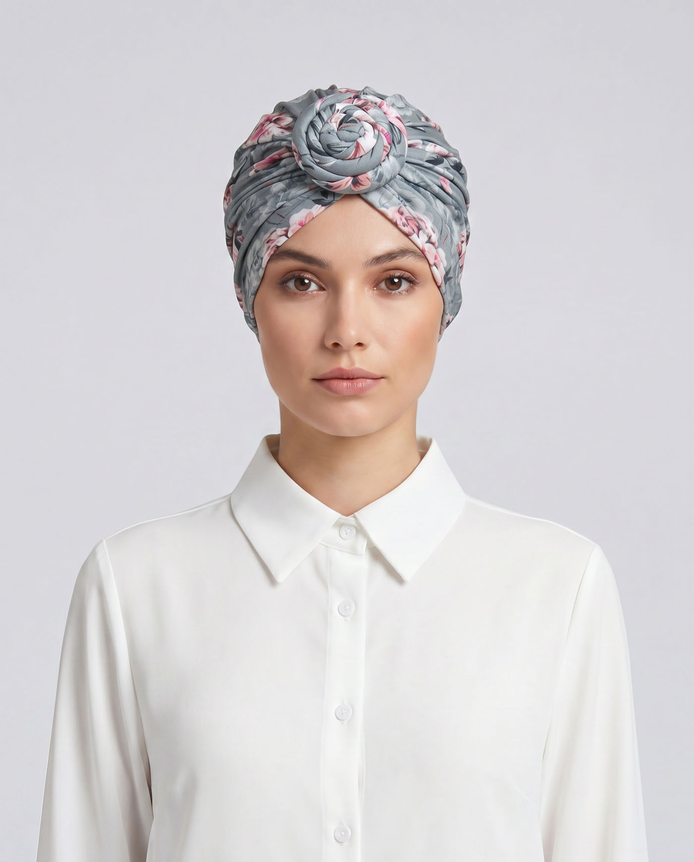 Turban - Anaya - Grå