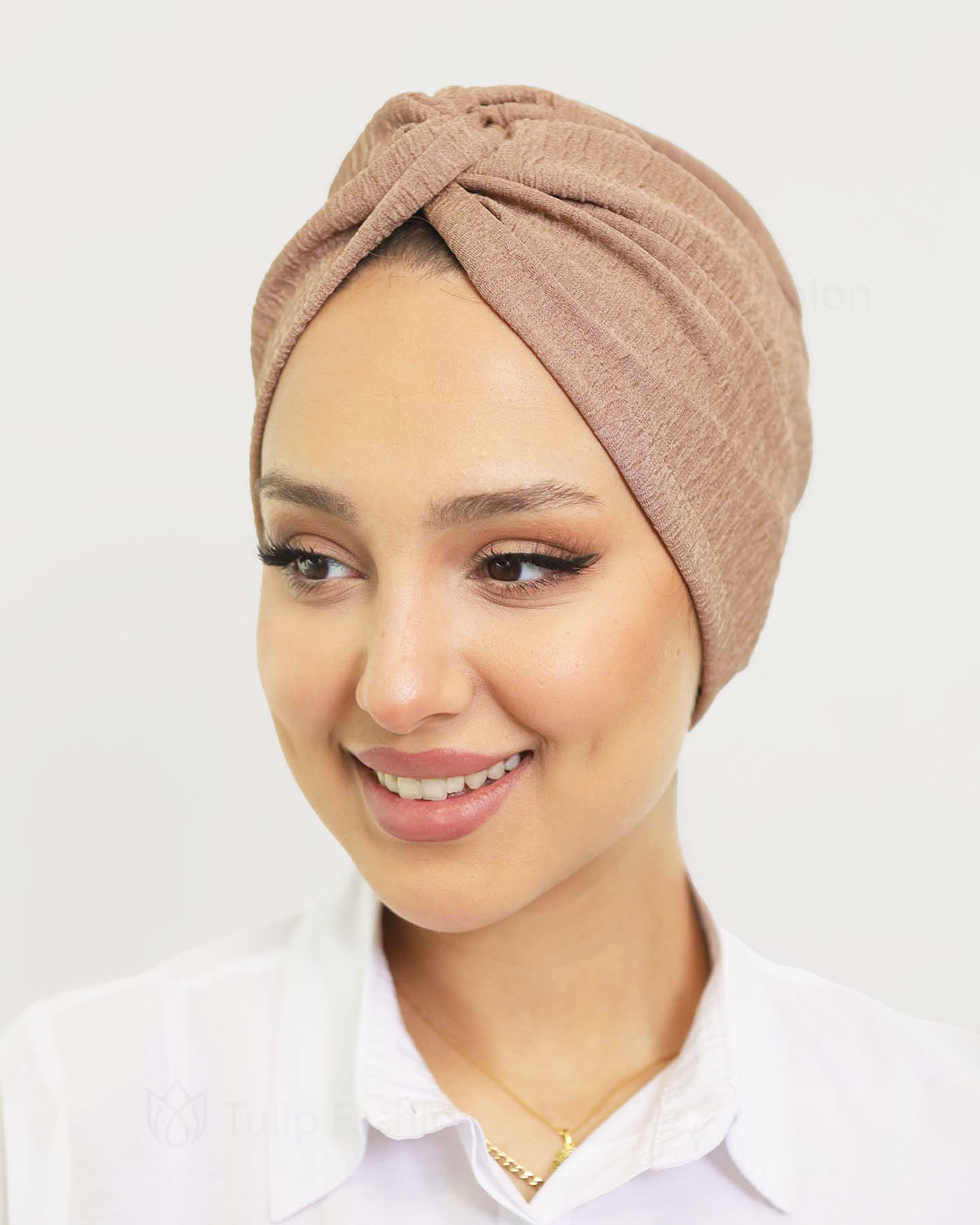 Turban - Cristi - Brunt socker