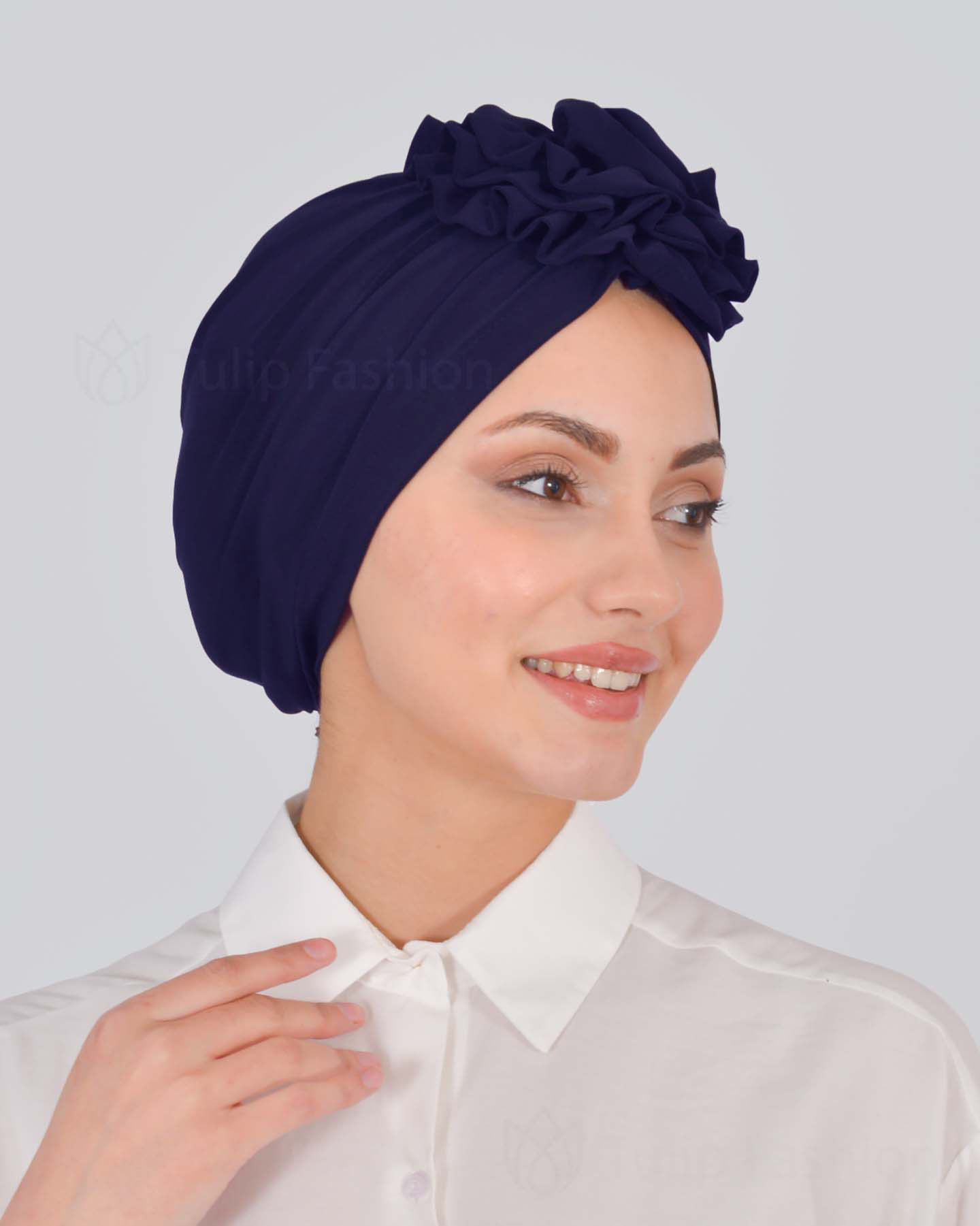 Turban - Brita - Midnattsblå