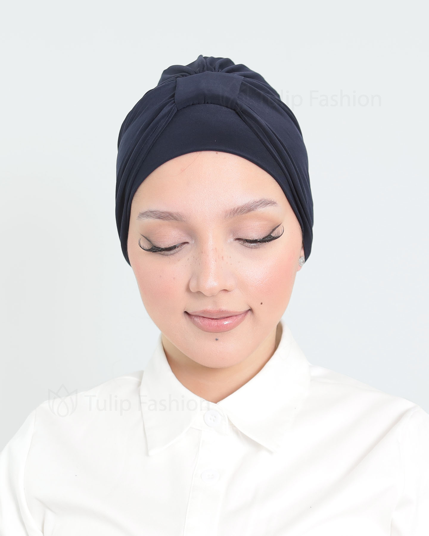 Turban - Lavender - Midnattsblå