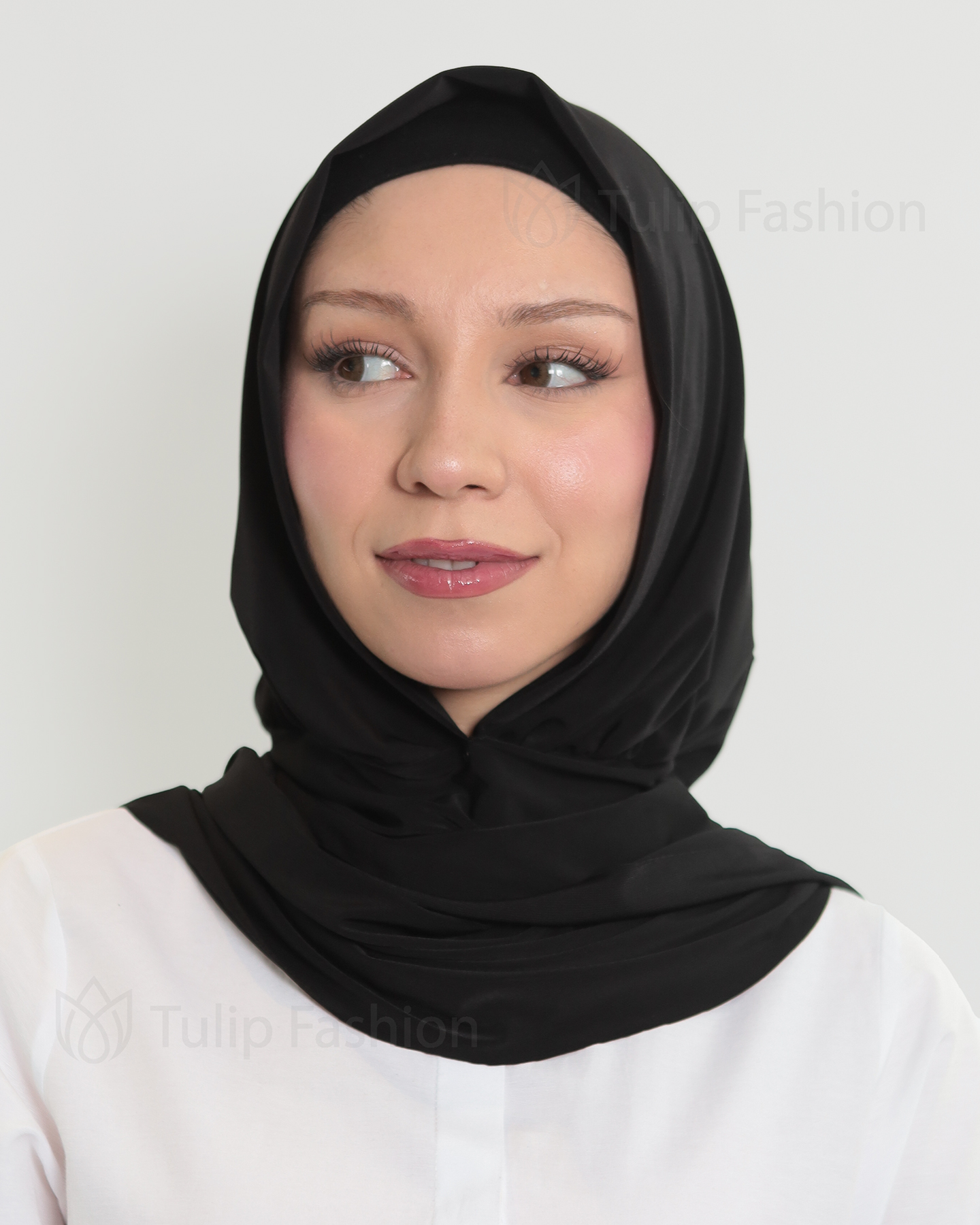 Hijab - Instant Lycra - Svart