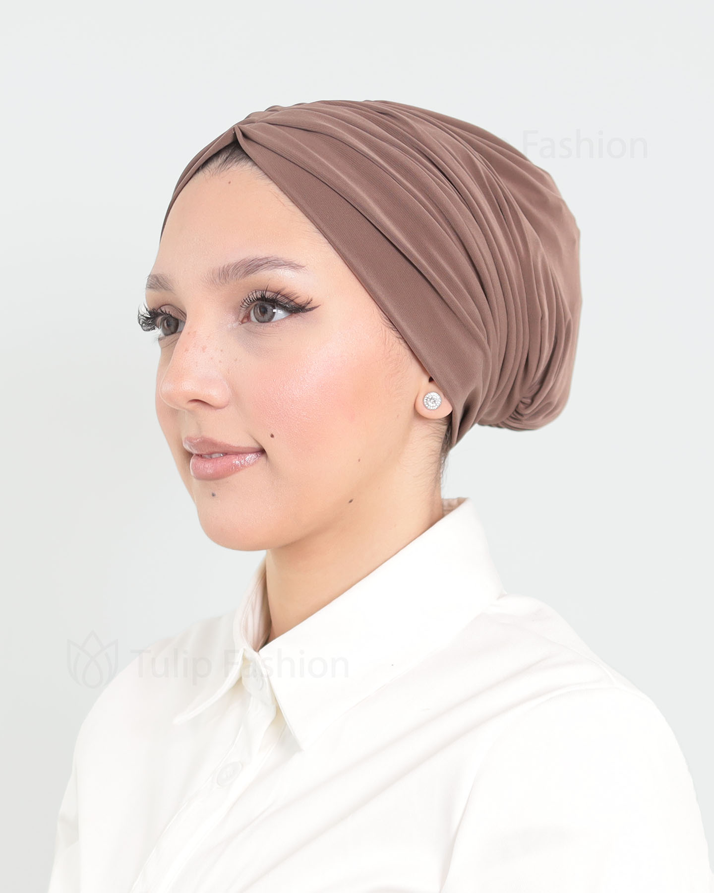 Turban - Lotus - Brun