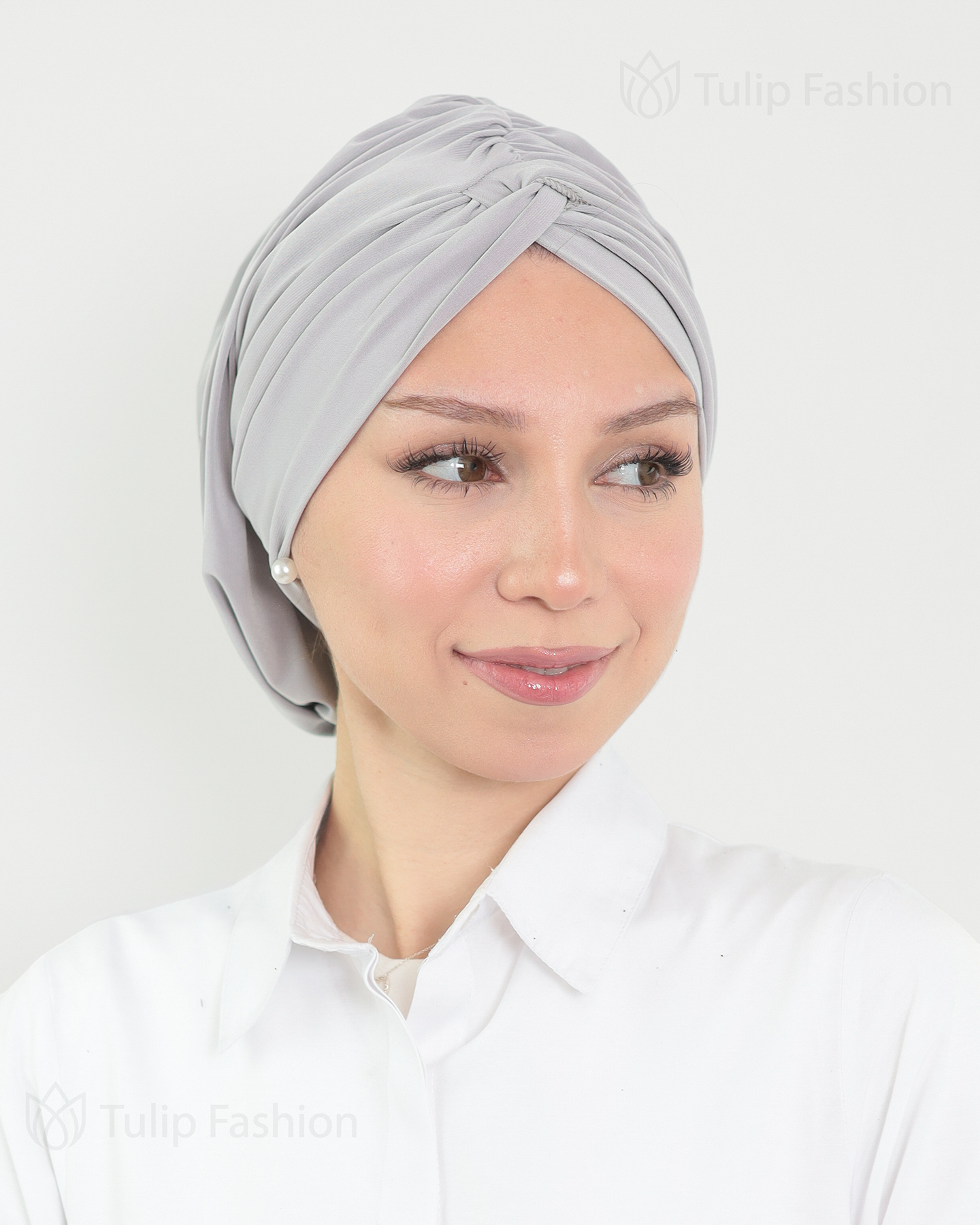 Turban - Kory - Ljusgrå