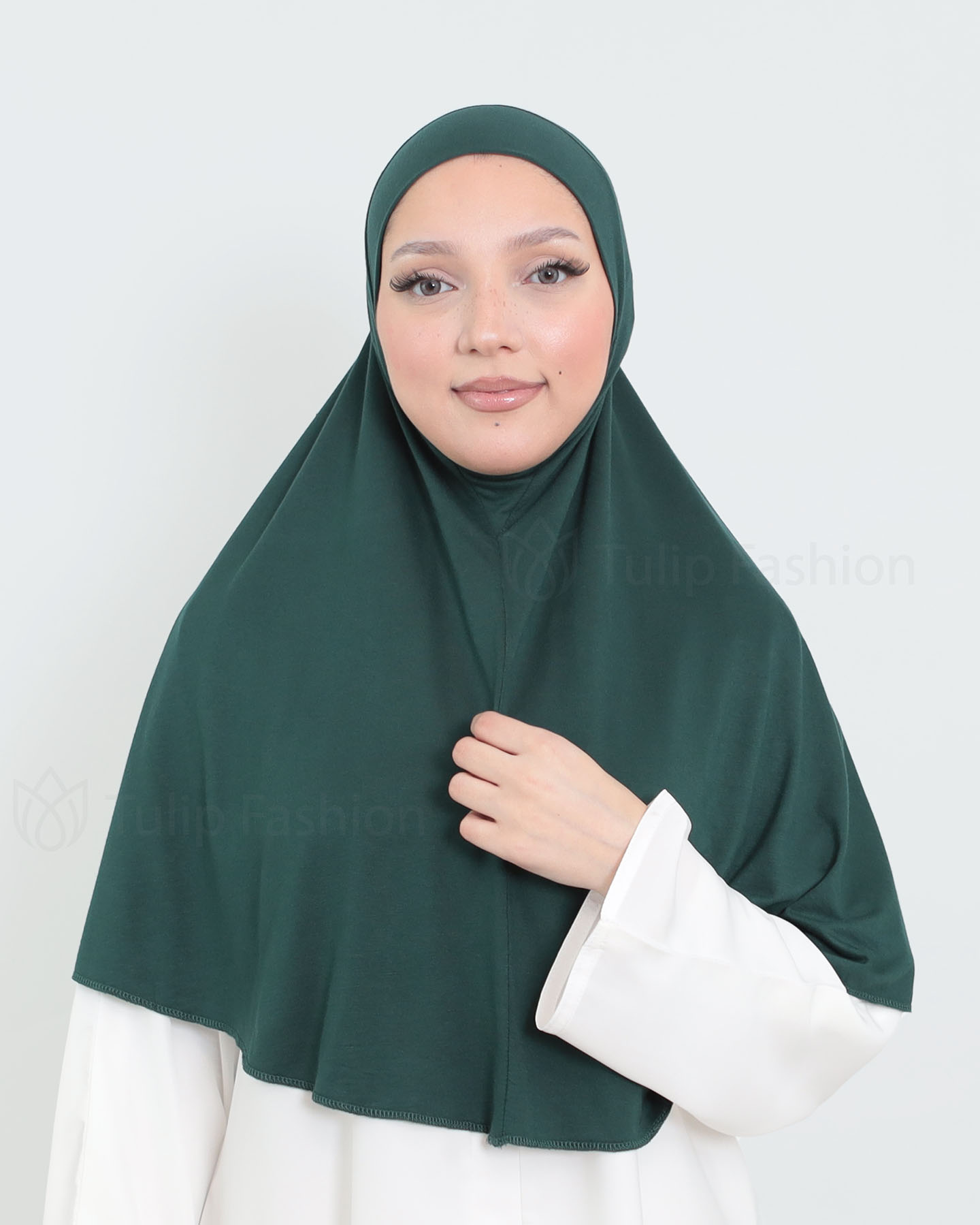 Hijab - Al Amira X-Large - En del - Grön