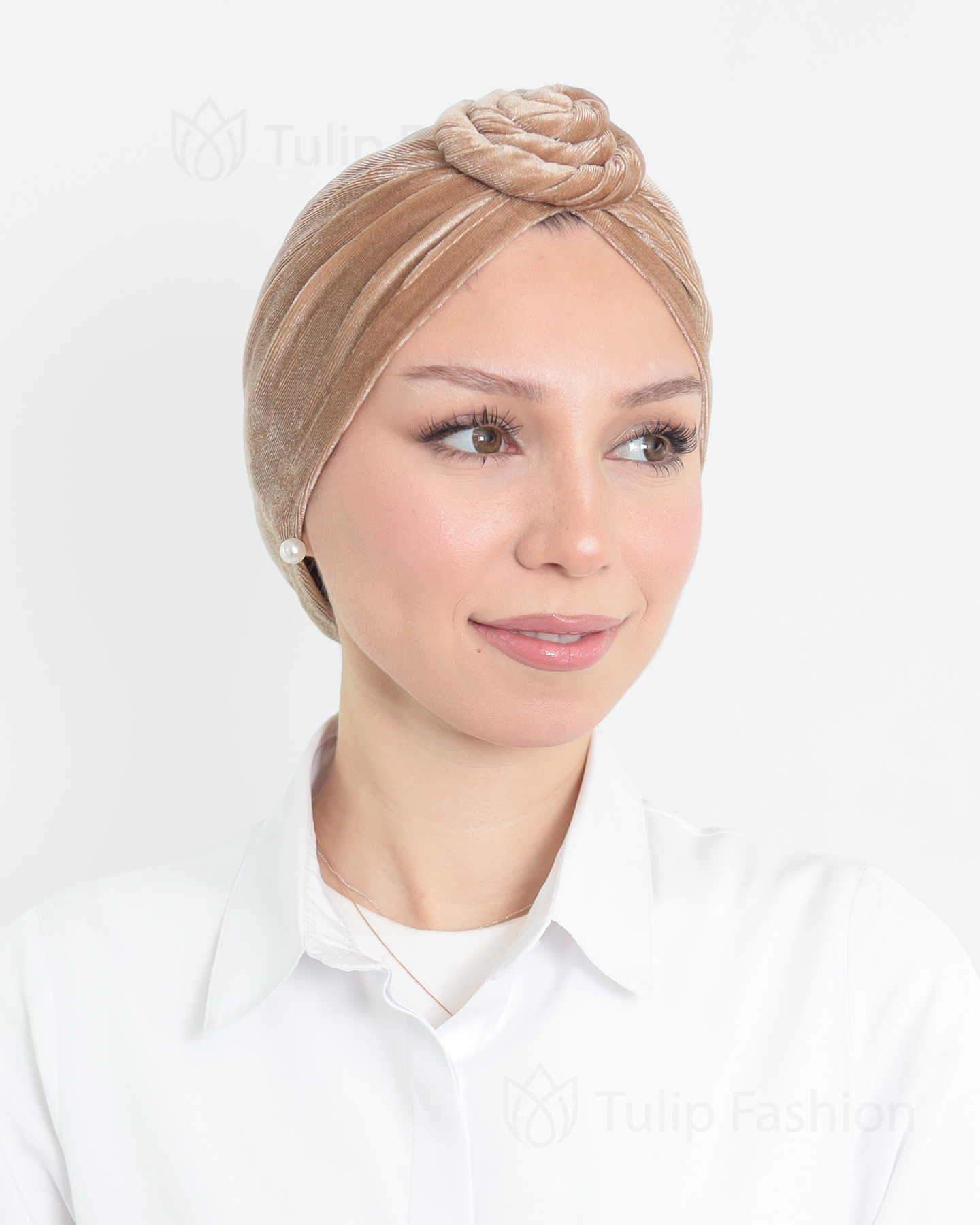 Turban - Kiraz - Beige