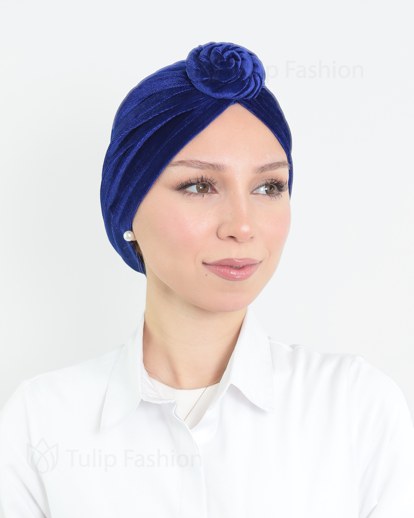 Turban - Kiraz - Royal Blå
