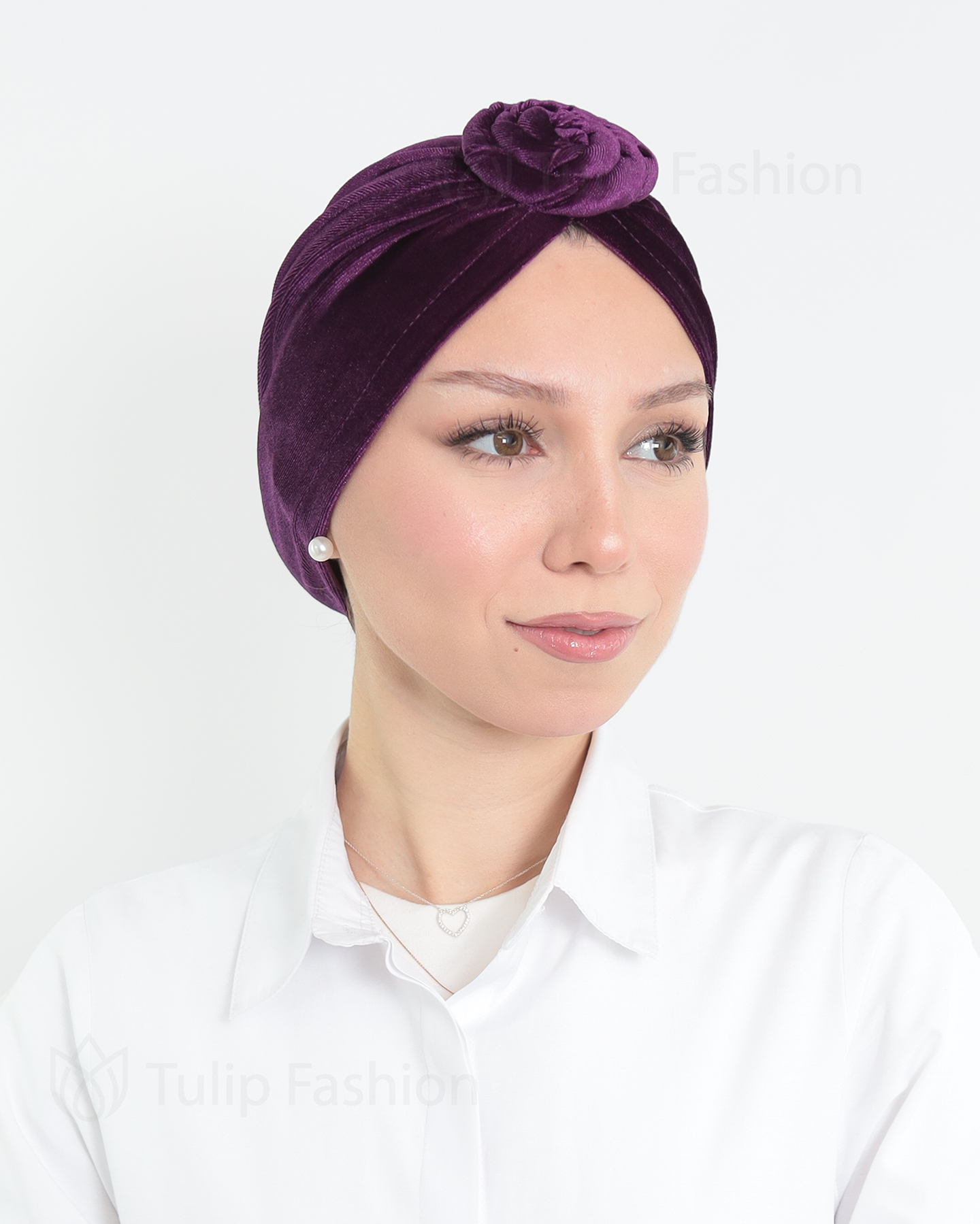 Turban - Kiraz - Lila
