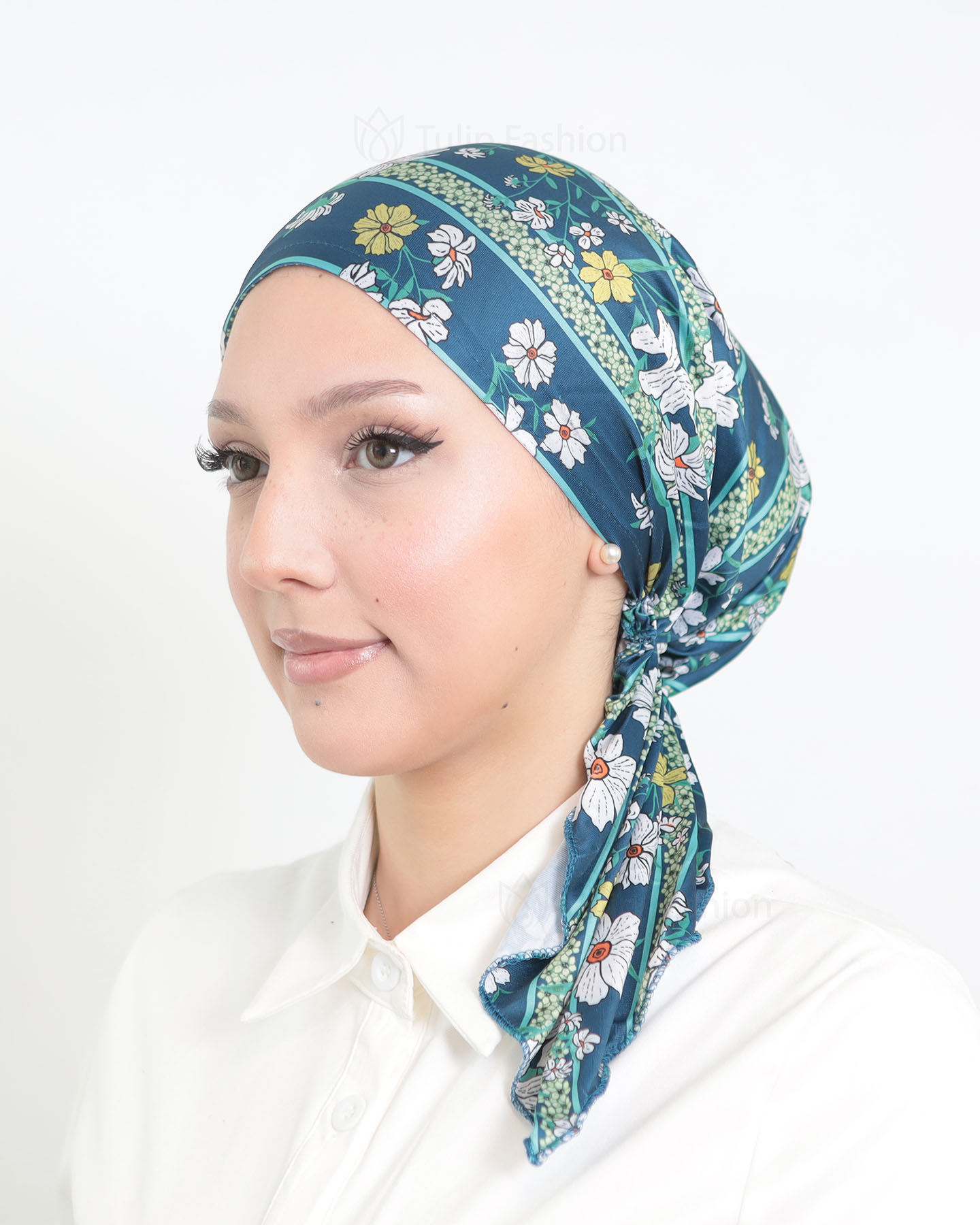 Turban - Luna - Petrol