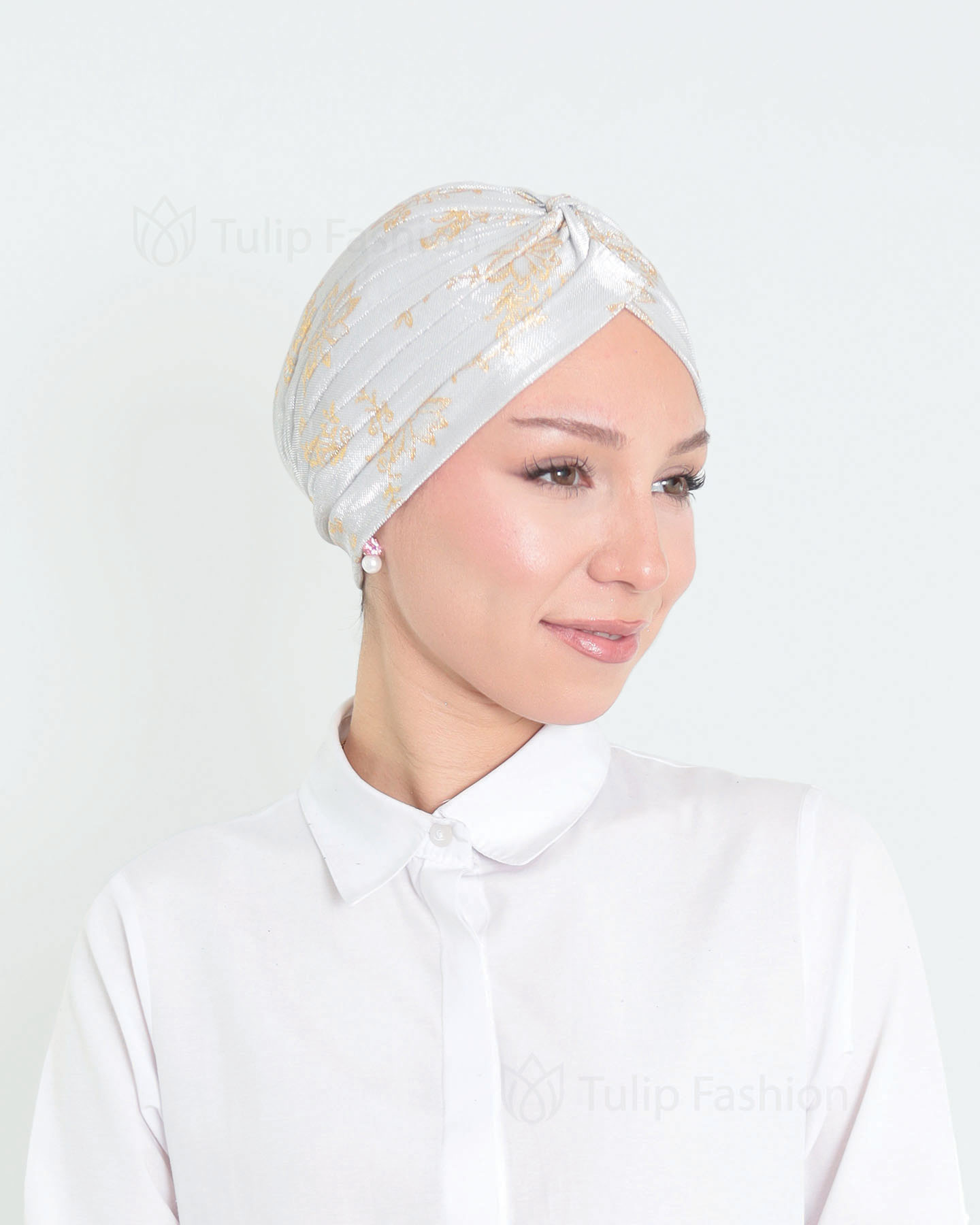 Turban - Aysel - Vit