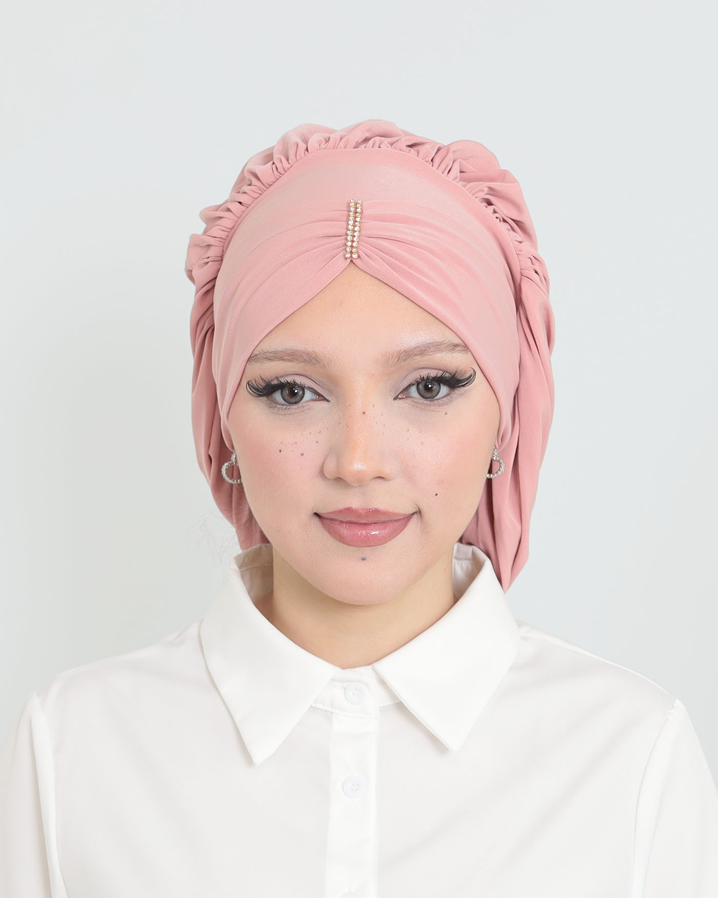Turban - Zephyr - Ljusrosa